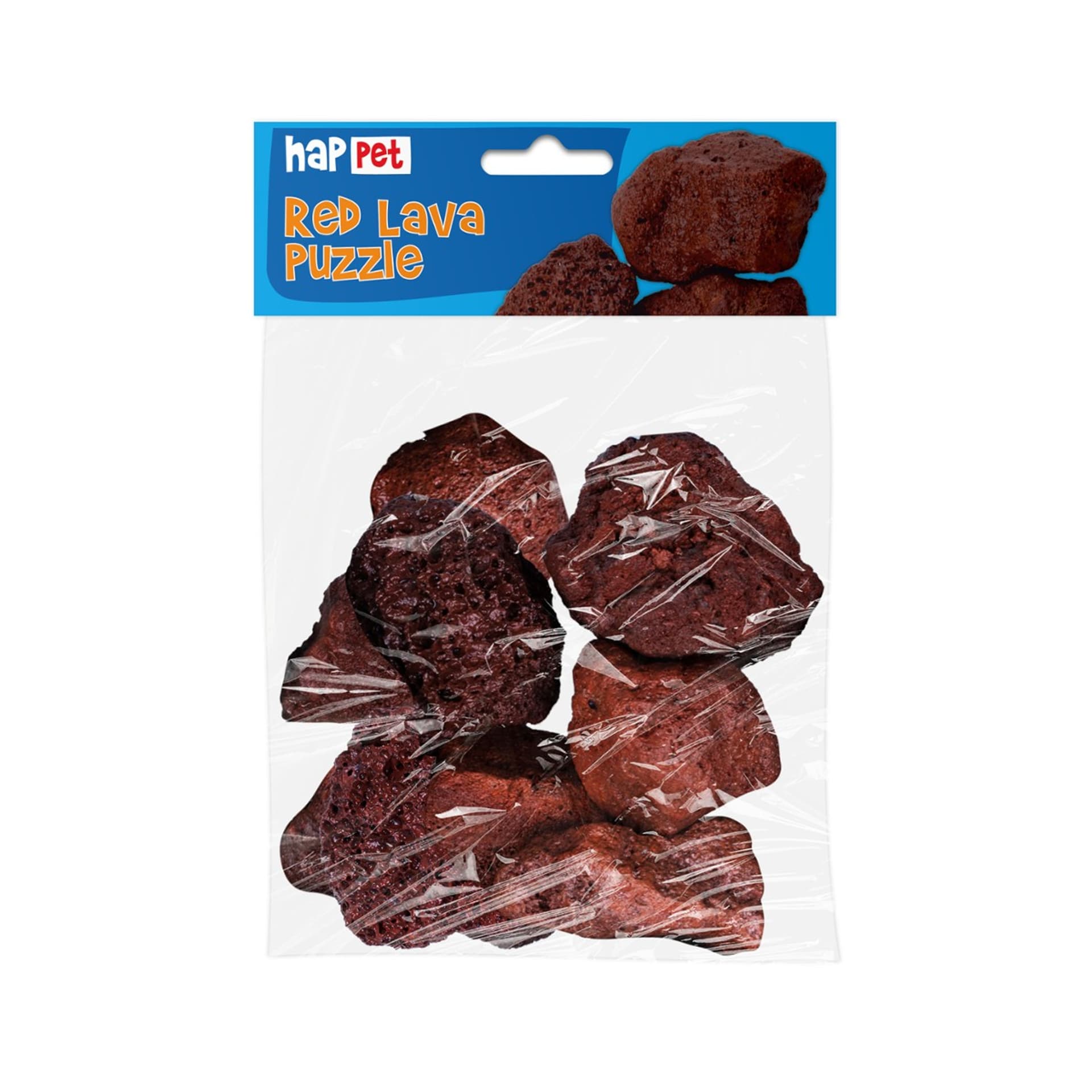 

Lawa czerwona do akwarium puzzle 0.5 kg Happet