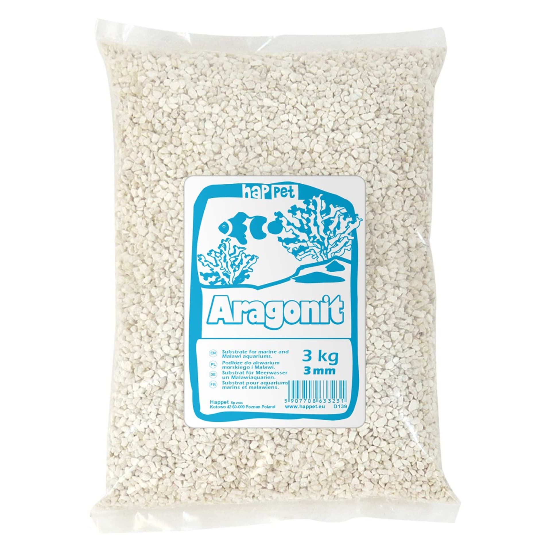 

Aragonit Happet 2,0-3,0mm 3kg