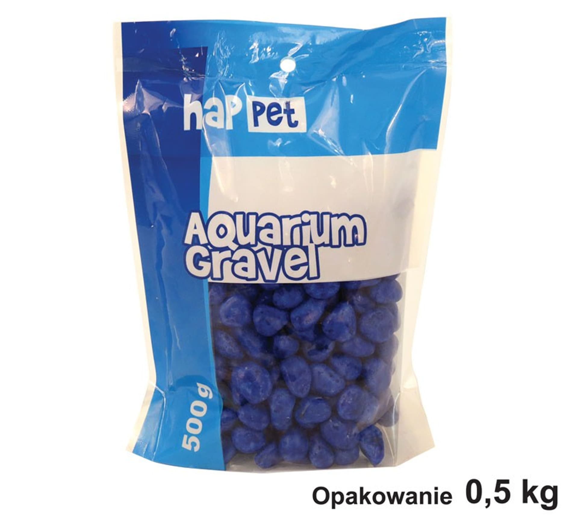 

Żwirek do akwarium Happet biały 1.5cm 0.5kg