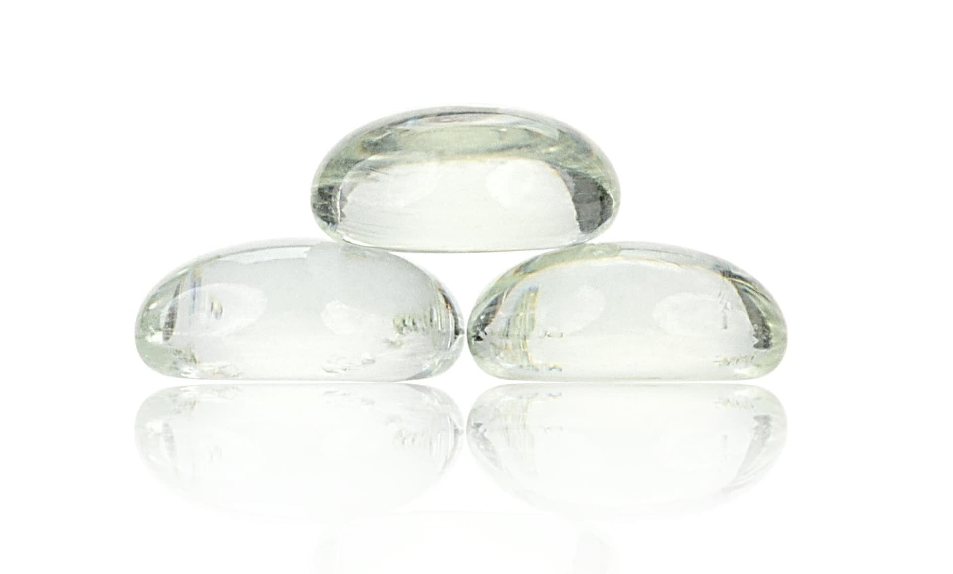 

Ozdoba płaska Happet OS16 szklana przezr. w siatce