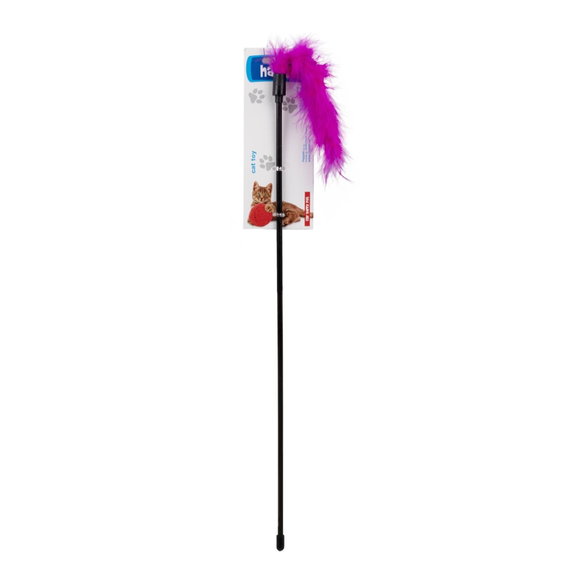 

Zabawka wędka piórka 50cm Happet