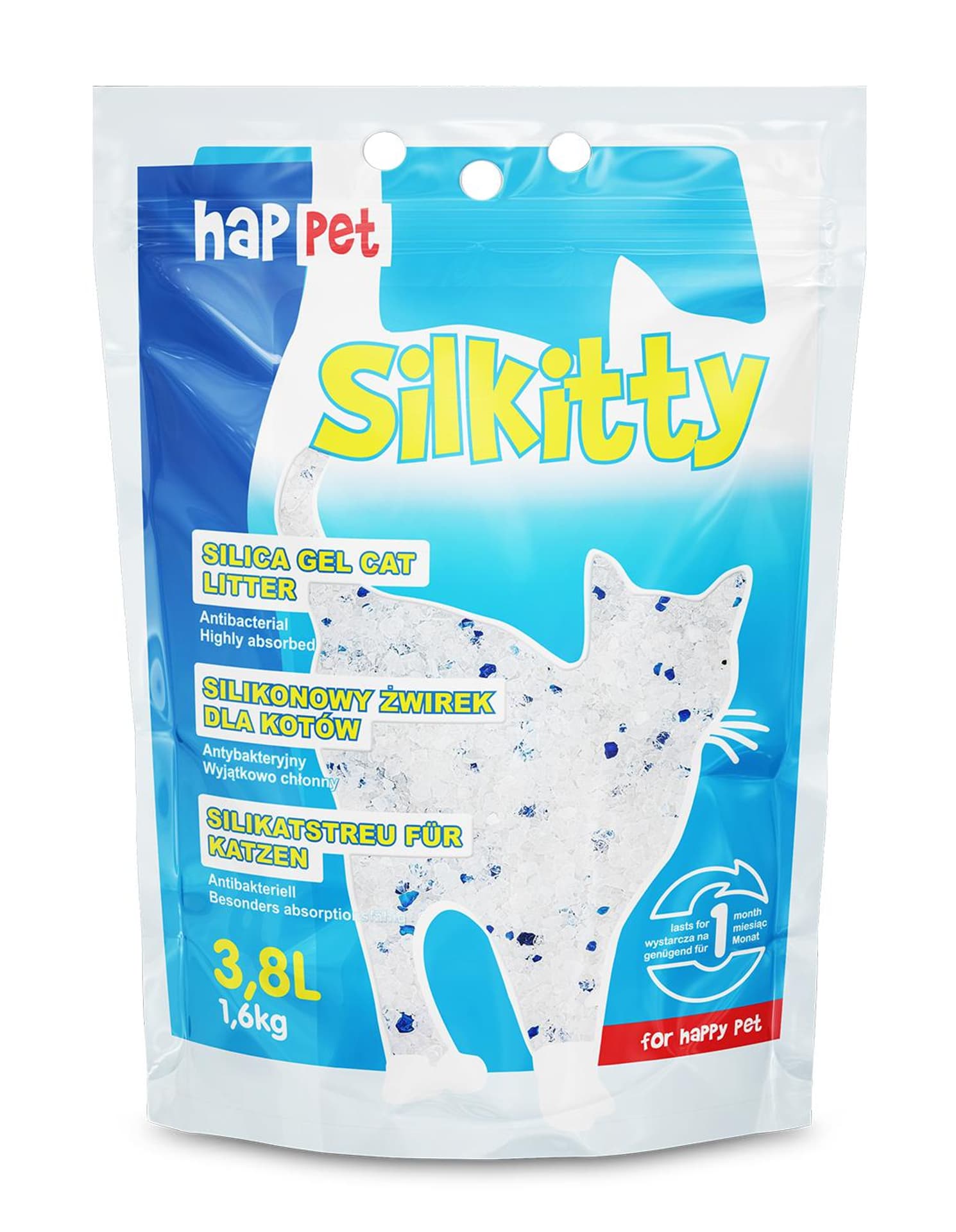 

Żwirek Silkitty Happet silikonowy karton 8 szt