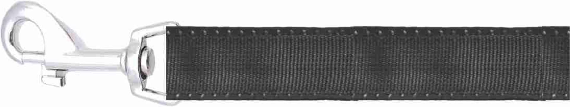 

Smycz gładka Happet SF14 czarna 2.5 cm