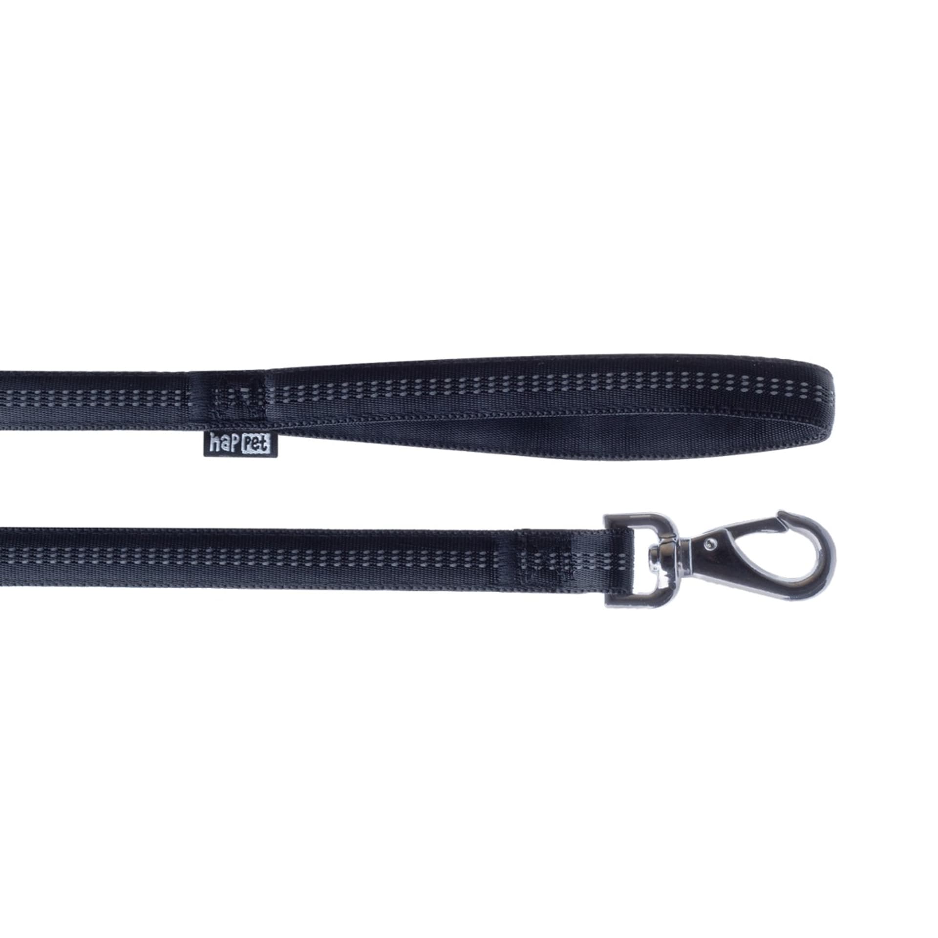 

Smycz+szelki Soft Style Happet czarne odblask M 1.5cm