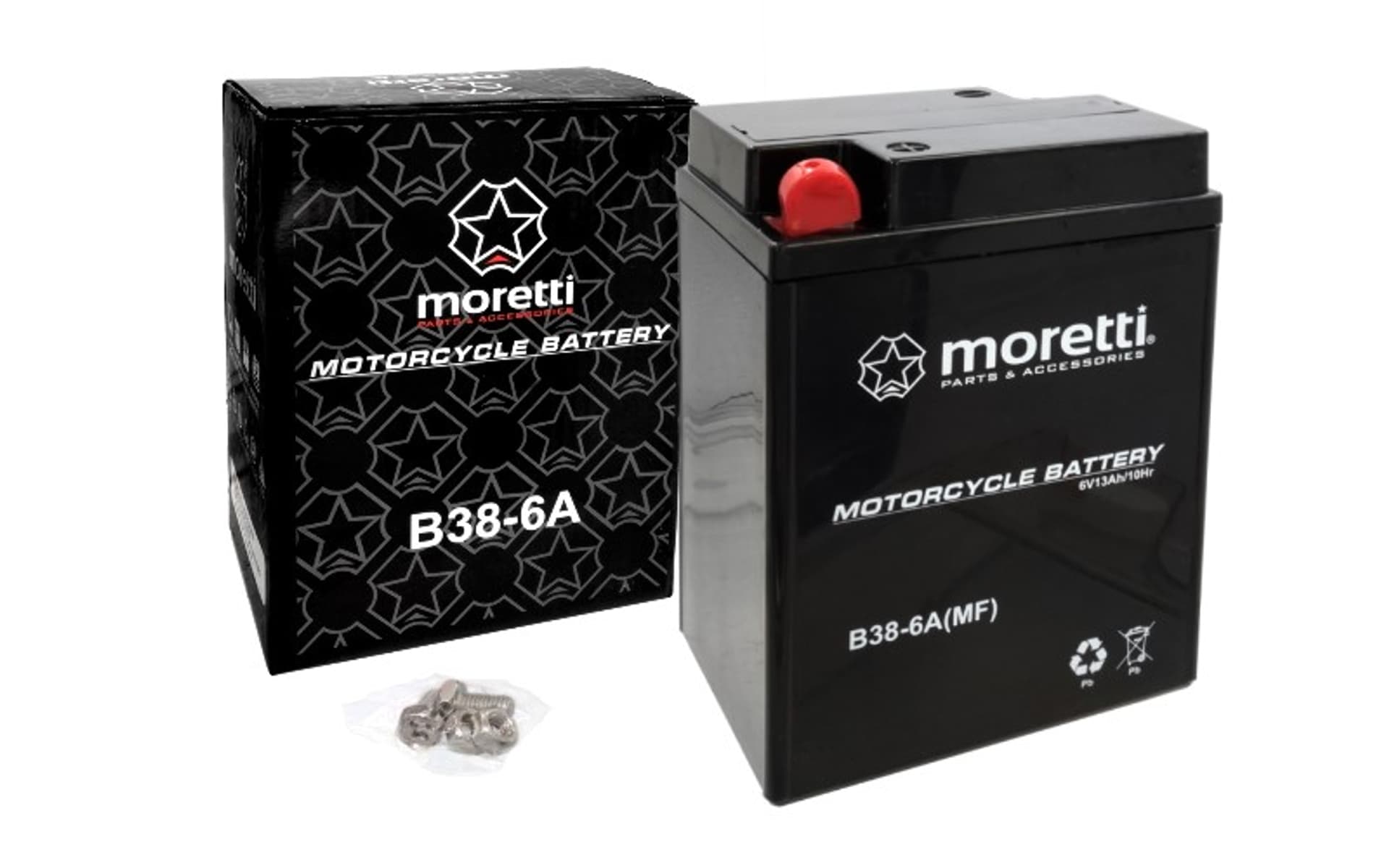 

Akumulator Moretti AGM (Gel) MB38-6A, Gel) mb38-6