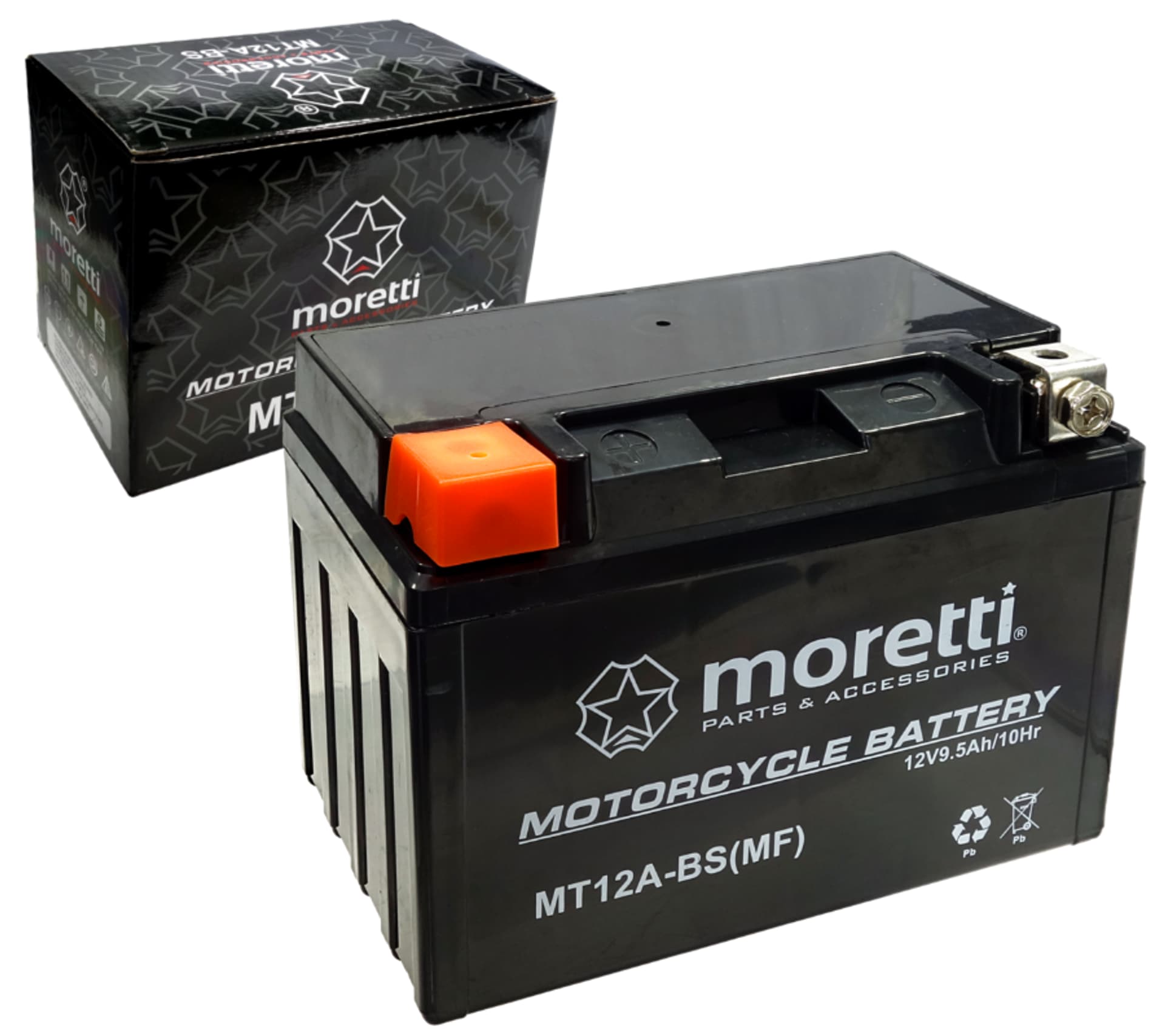 

Akumulator Moretti AGM (Gel) MT12A-BS, Gel) mt12a-b