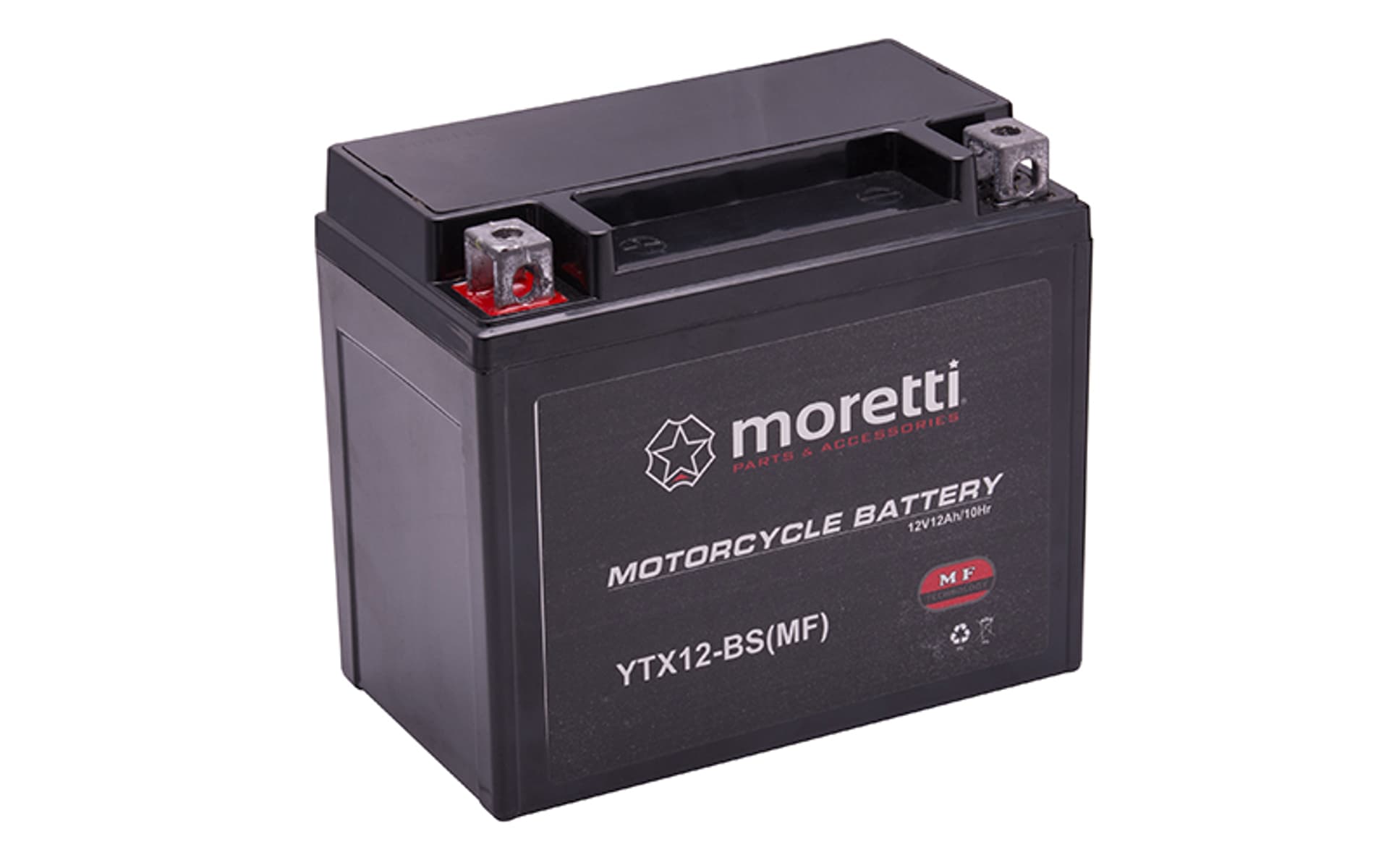 

Akumulator Moretti AGM (Gel) MTX12-BS, Gel) mtx12-b