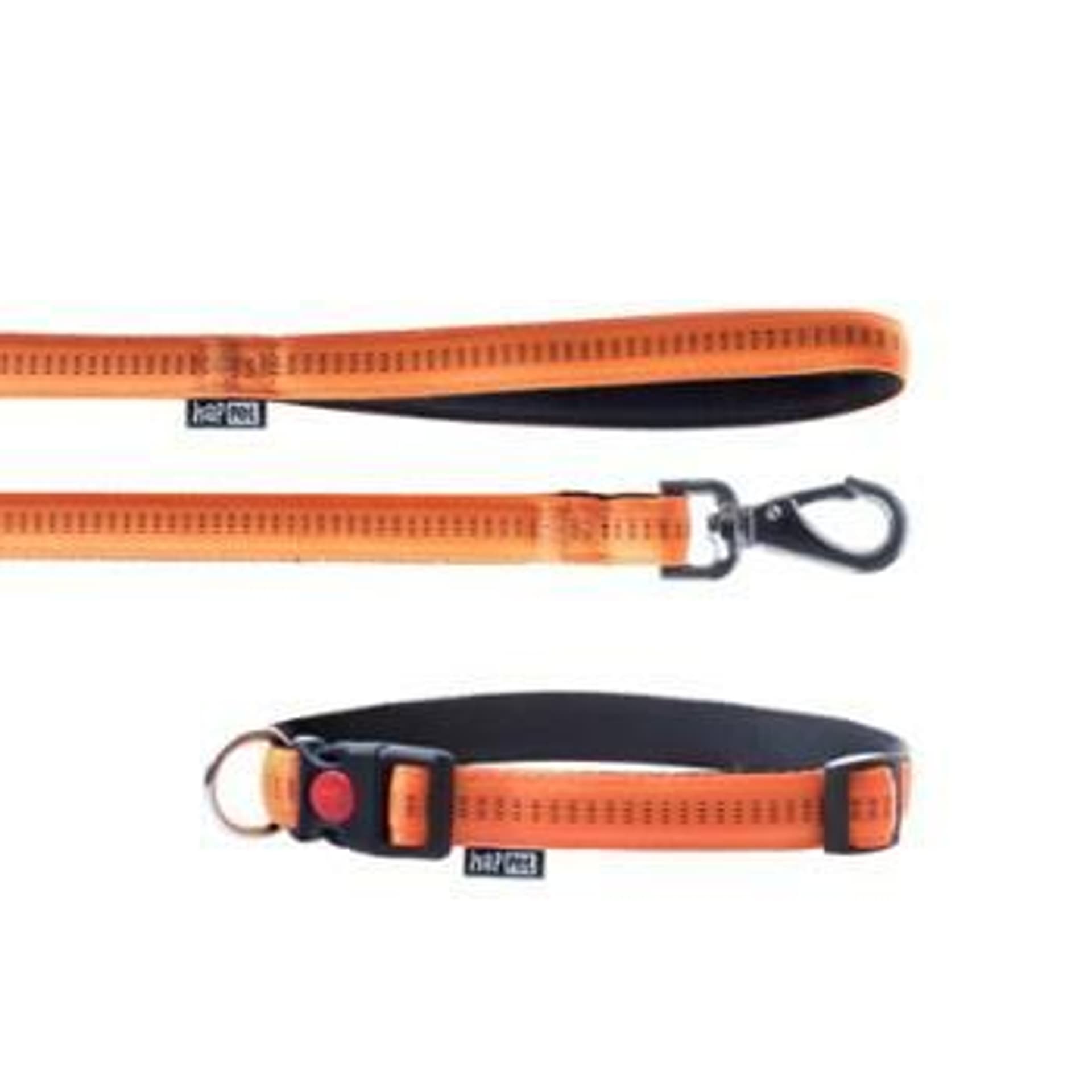 

Smycz+obroża Soft Style Happet pomarańcz XL 2.5
