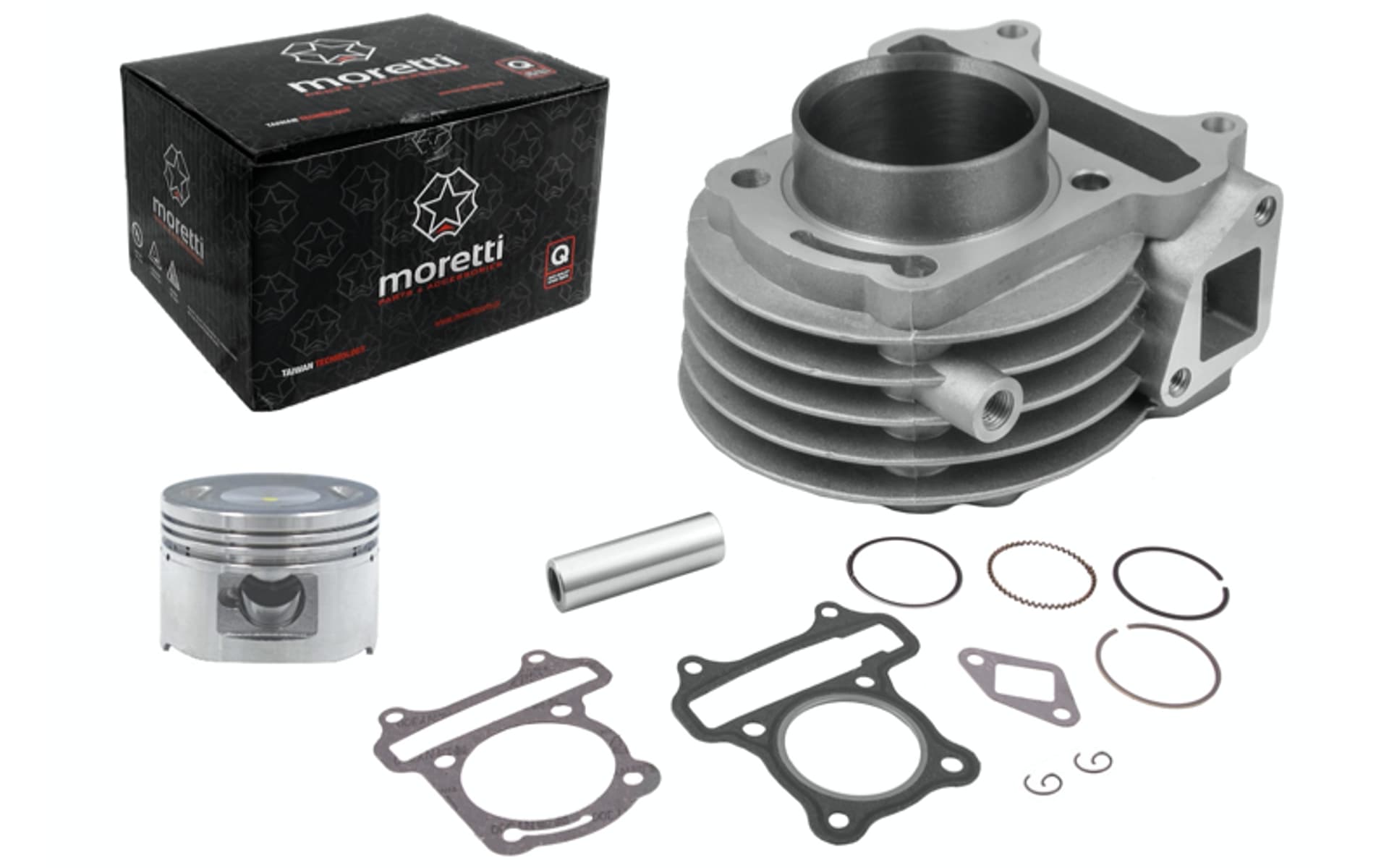 

Cylinder do skutera 80cc 139QMB 4T, z wylotem na czujnik temperatury