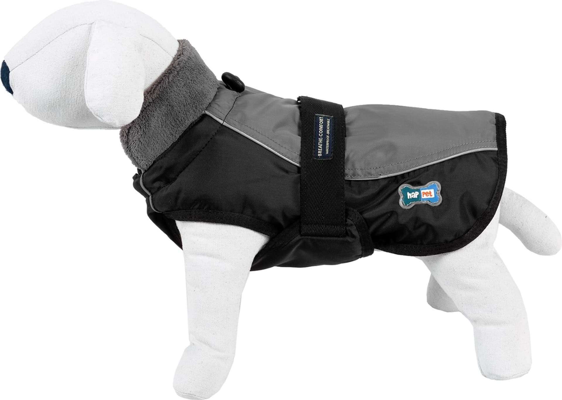 

Kurtka dla psa Happet 355C szara XL-65 cm