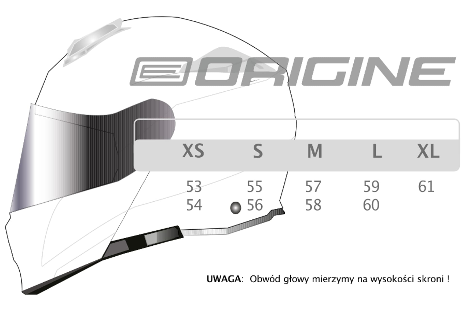 

Kask ORIGINE DINAMO BOLT red-black gloss S