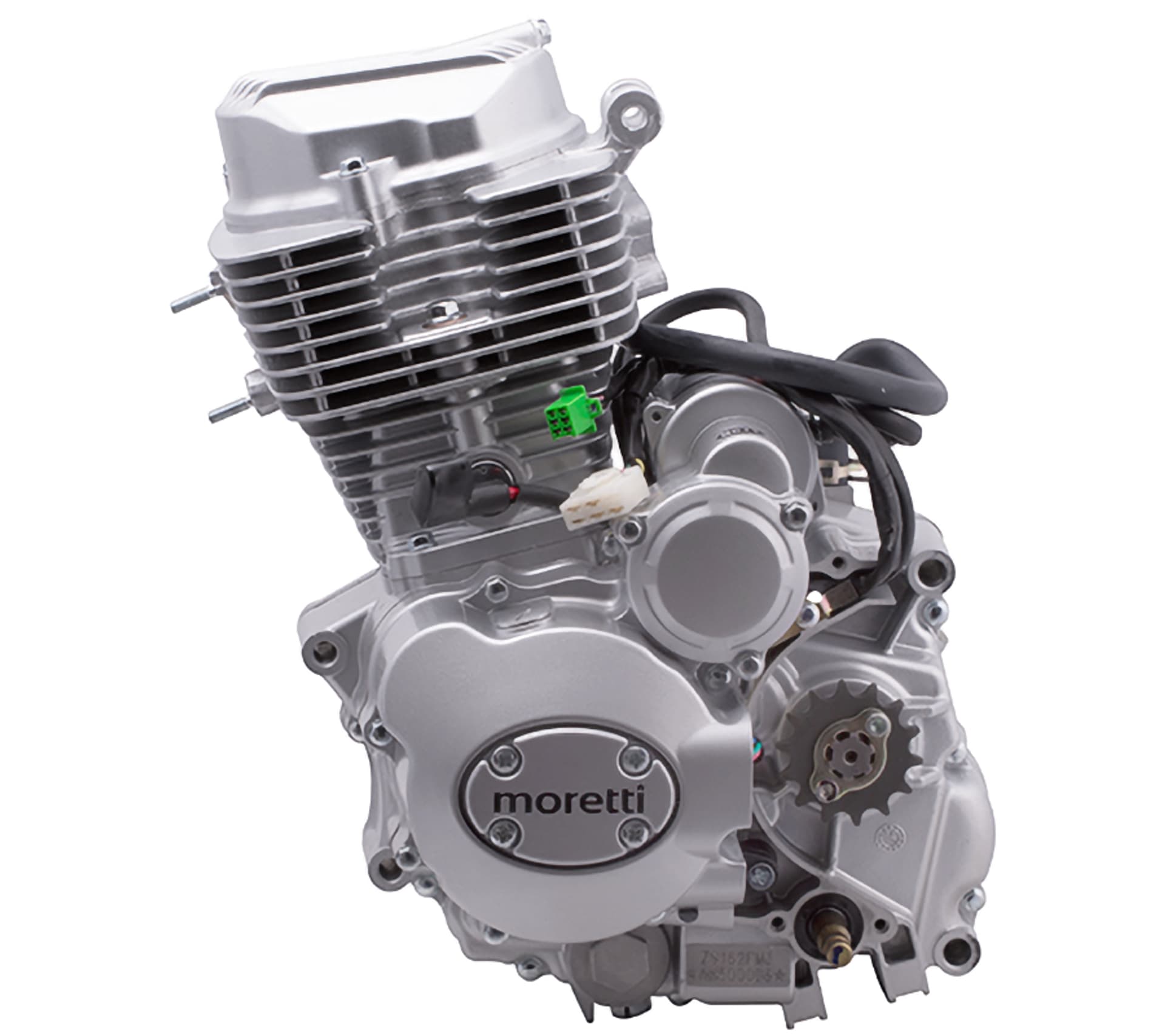 

Silnik Moretti pionowy 162FMJ, 150cc 4T, 5-biegowy manual, srebrny