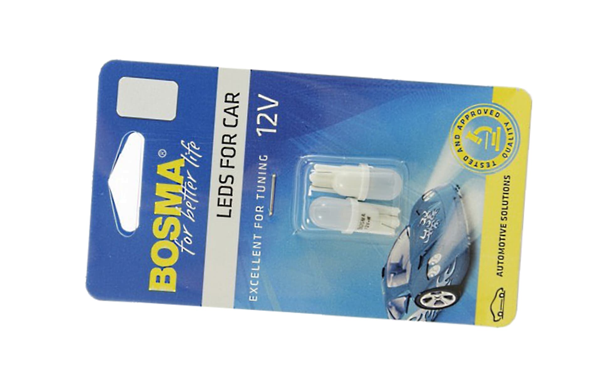 

Żarówka BOSMA 12V 1*LED STANDARD T10 biała 6000K MAT (blister 2 szt.)