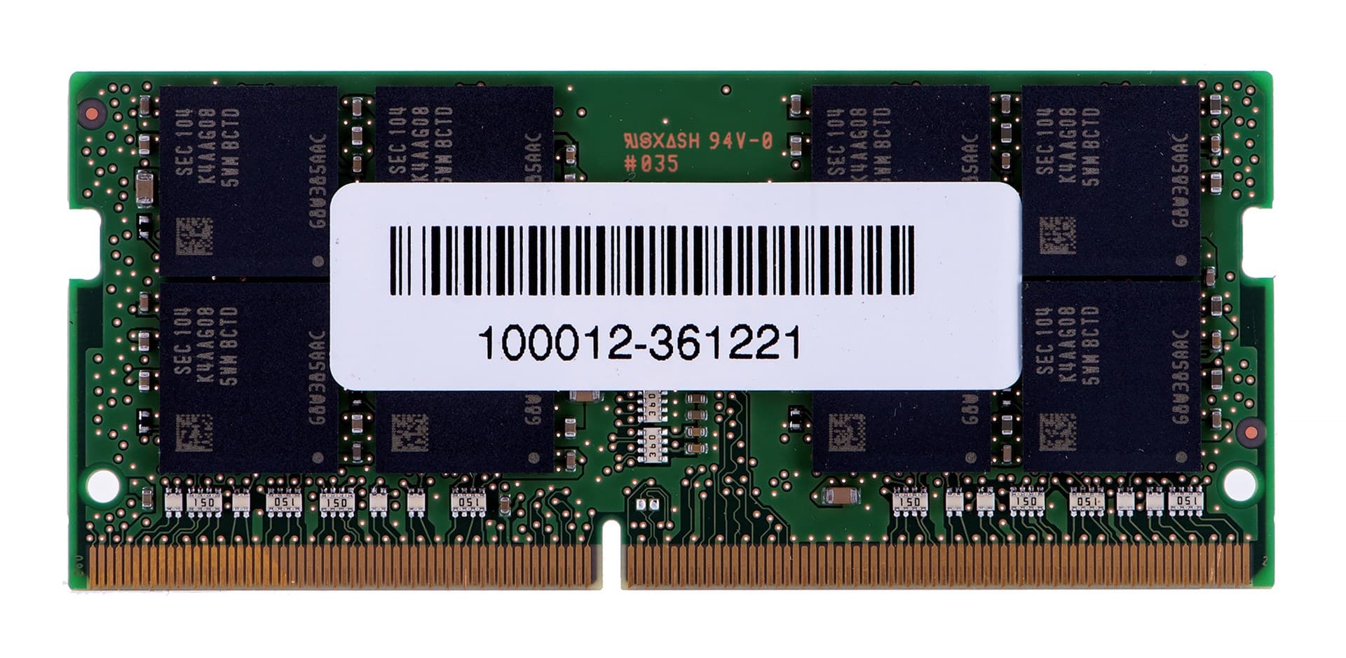

Samsung SO-DIMM 32GB DDR4 2Rx8 2666MHz PC4-21300 M471A4G43MB1-CTD