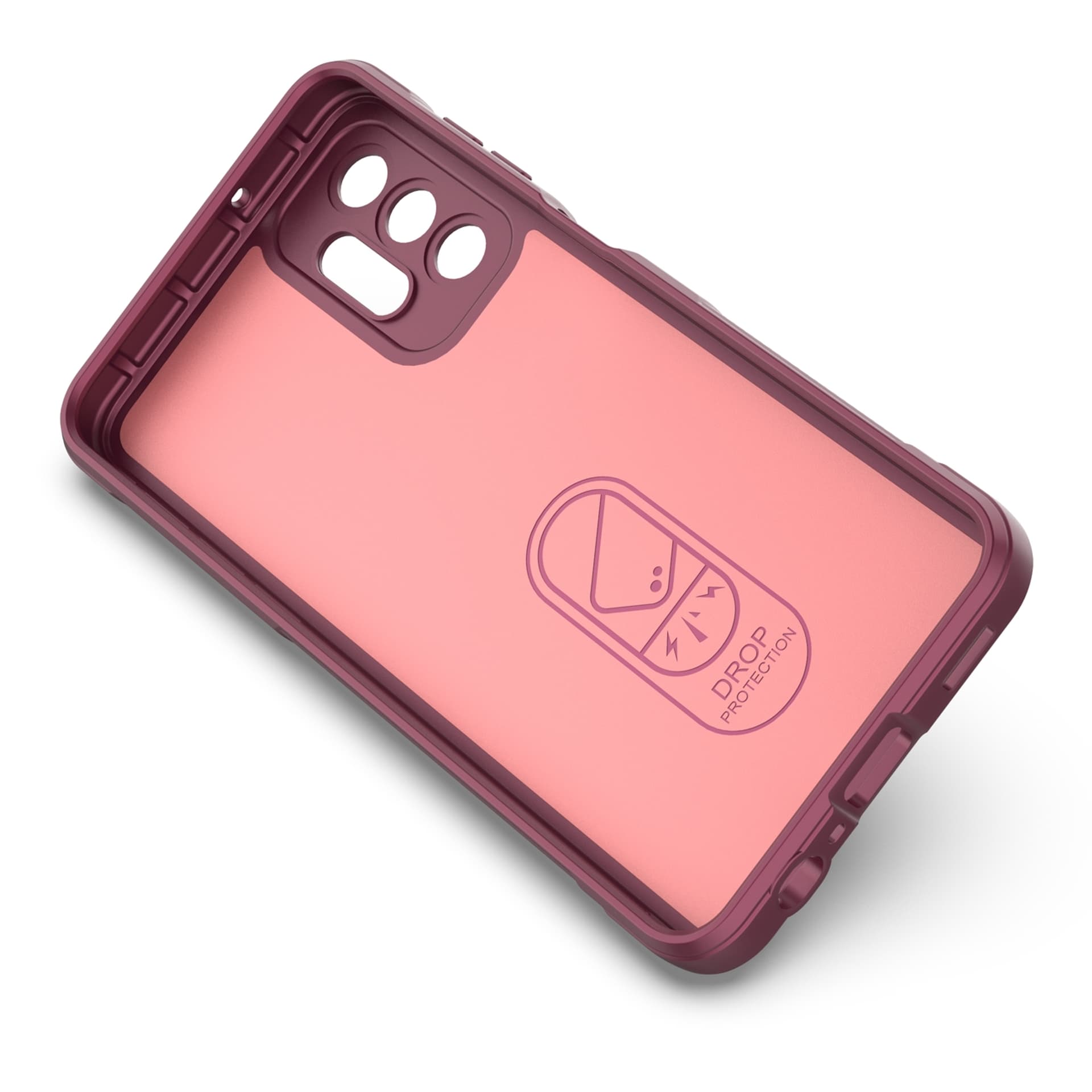 

Magic Shield Case etui do Samsung Galaxy A13 5G elastyczny pancerny pokrowiec burgundowy