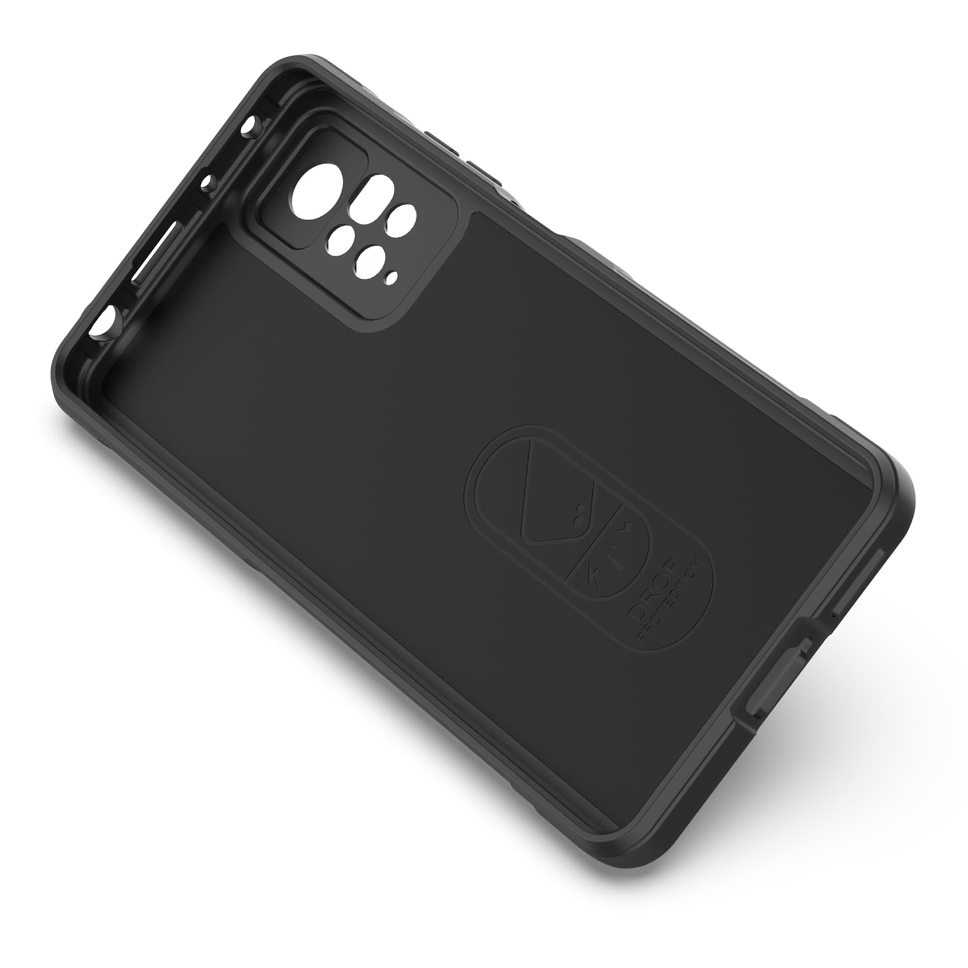 

Magic Shield Case etui do Xiaomi Redmi Note 11 Pro elastyczny pancerny pokrowiec czarny