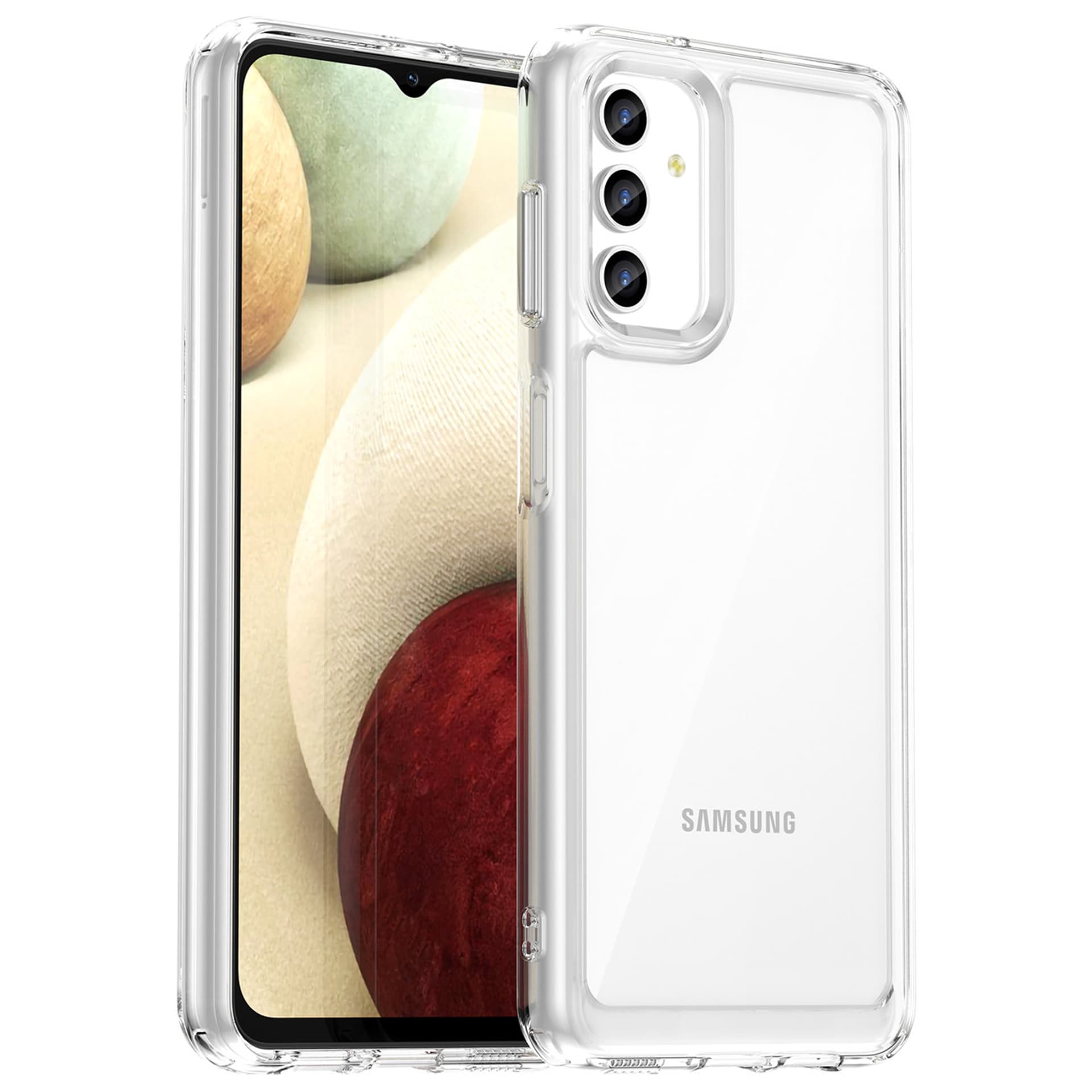 

Outer Space Case etui Samsung Galaxy A13 5G pokrowiec z elastyczną ramką przezroczyste