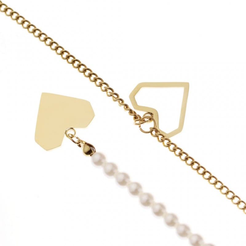 

Naszyjnik stal chirurgiczna pozłacana 14k gold NST1211