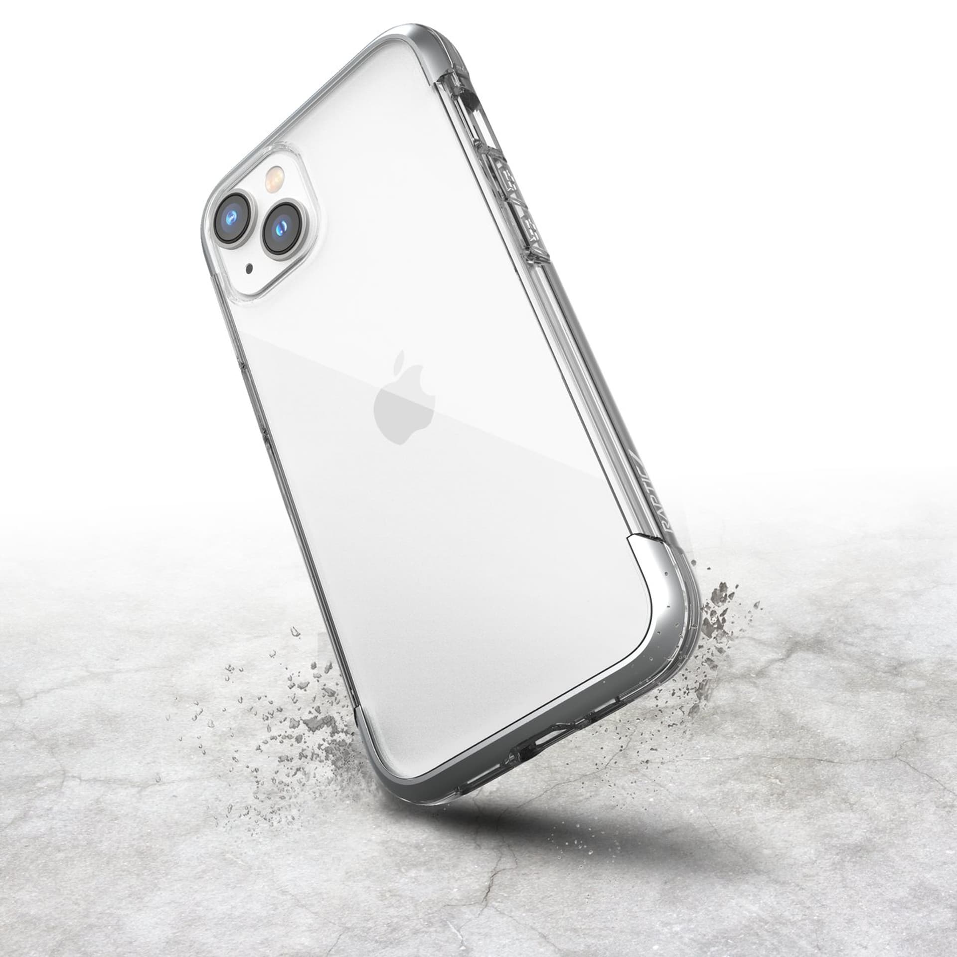 

Raptic X-Doria Air Case etui iPhone 14 Plus pancerny pokrowiec srebrny