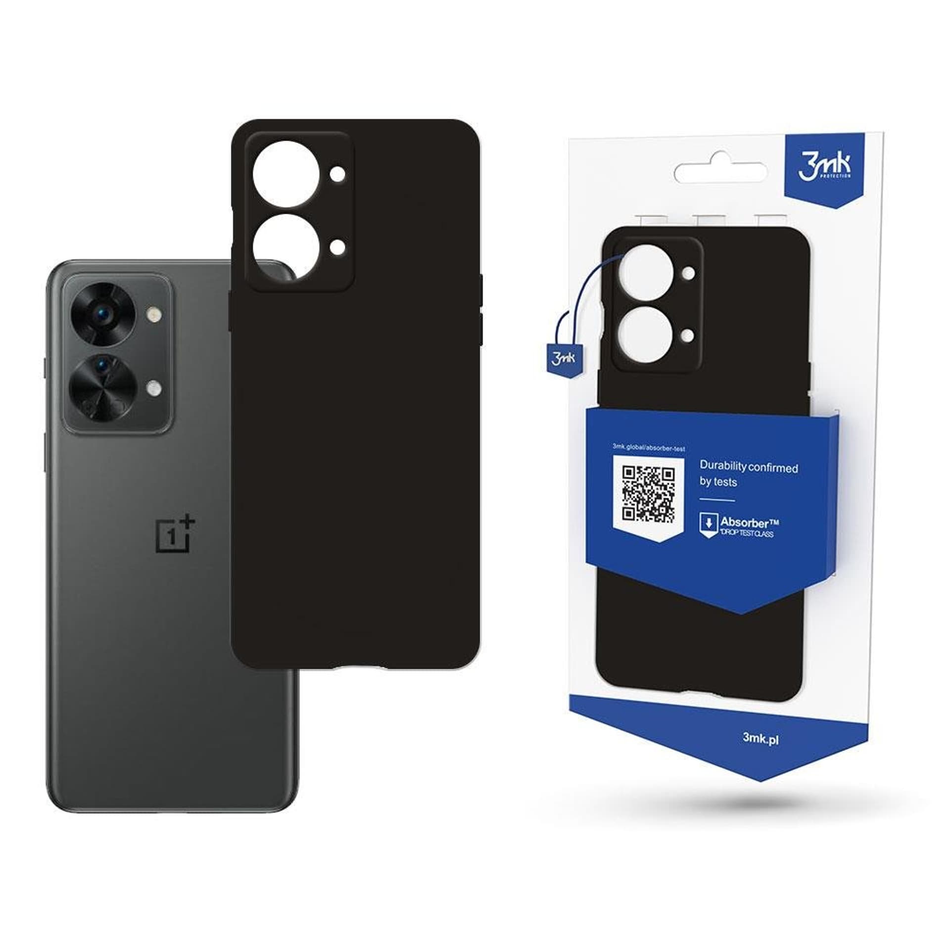 

OnePlus Nord 2T - 3mk Matt Case black