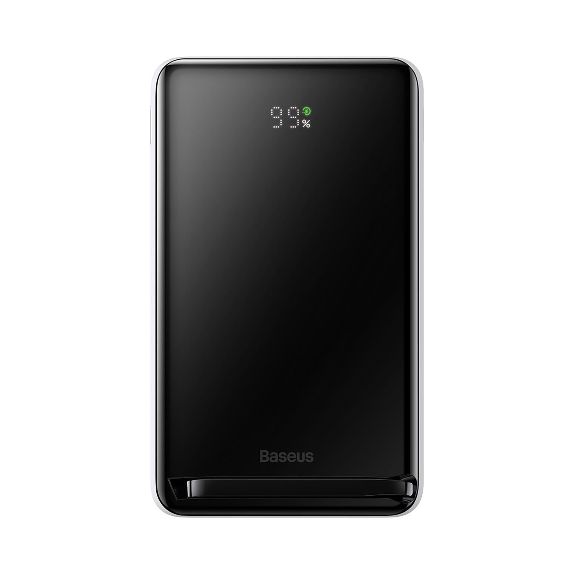 

Baseus Magnetic Bracket powerbank z bezprzewodowym ładowaniem MagSafe 10000mAh 20W biały (PPCX000002) + kabel USB Typ C Baseus Xiaobai Series 60W 0,5m, Ppcx000002) + kabel usb typ c baseus xiaobai series 60w 0.5