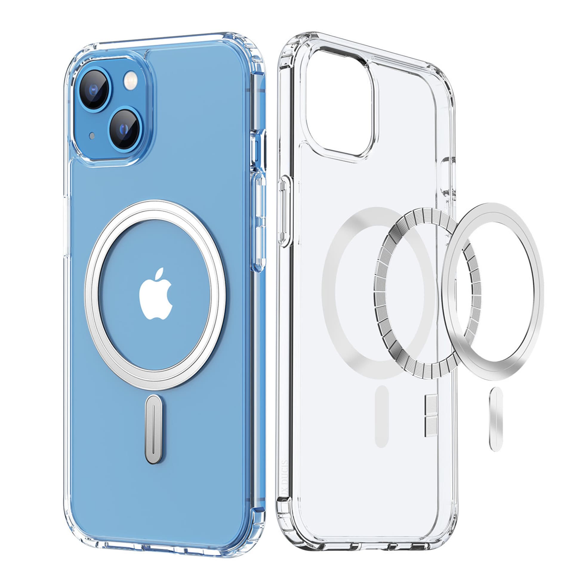 

Dux Ducis Clin magnetyczne etui do iPhone 14 kompatybilne z MagSafe przezroczysty