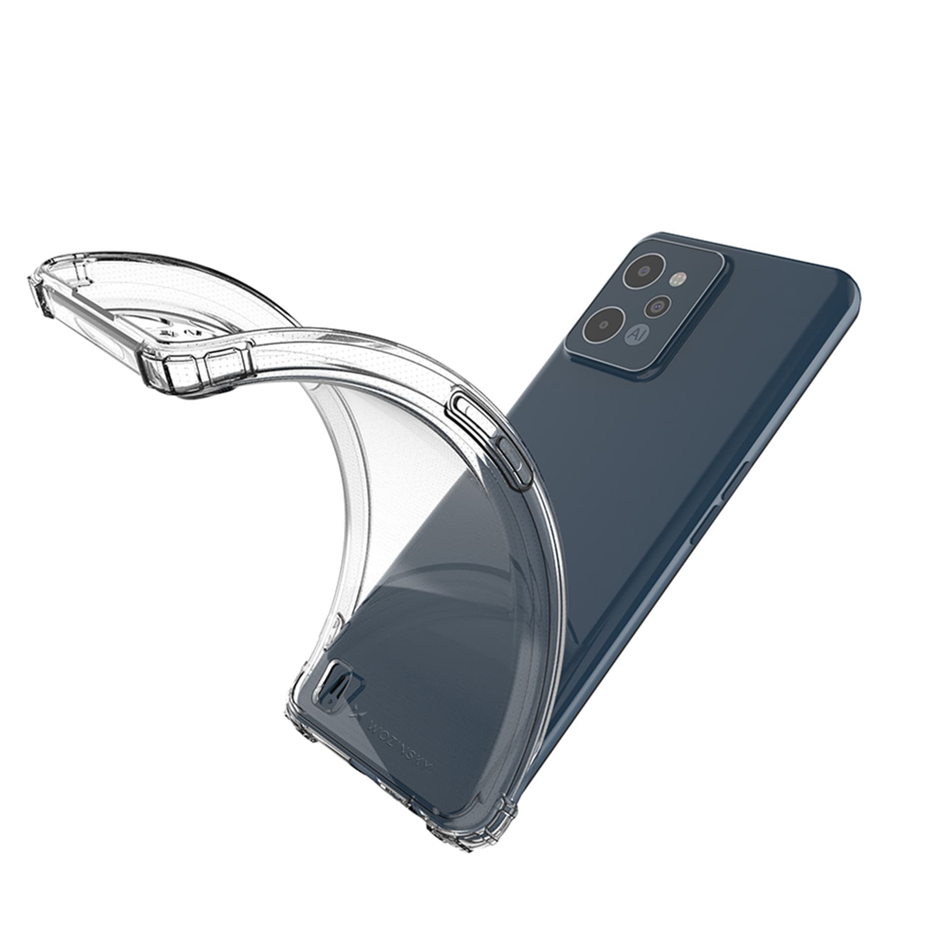 

Wozinsky Anti Shock etui Realme C31 pancerny pokrowiec przezroczyste
