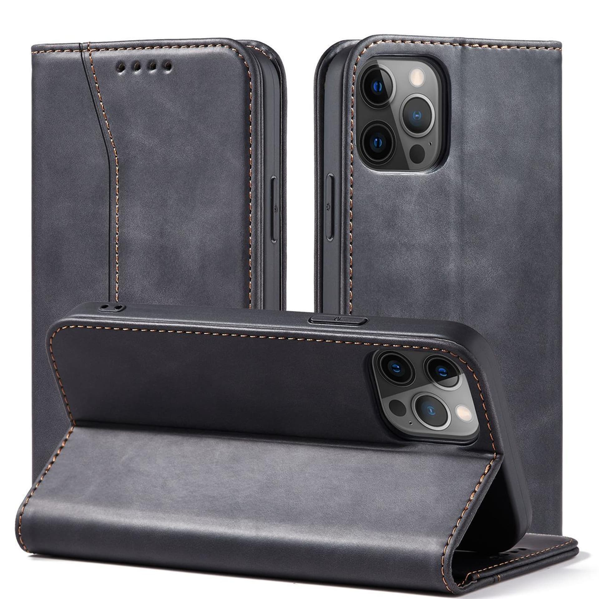 

Magnet Fancy Case etui Samsung Galaxy A23 5G pokrowiec z klapką portfel podstawka czarne