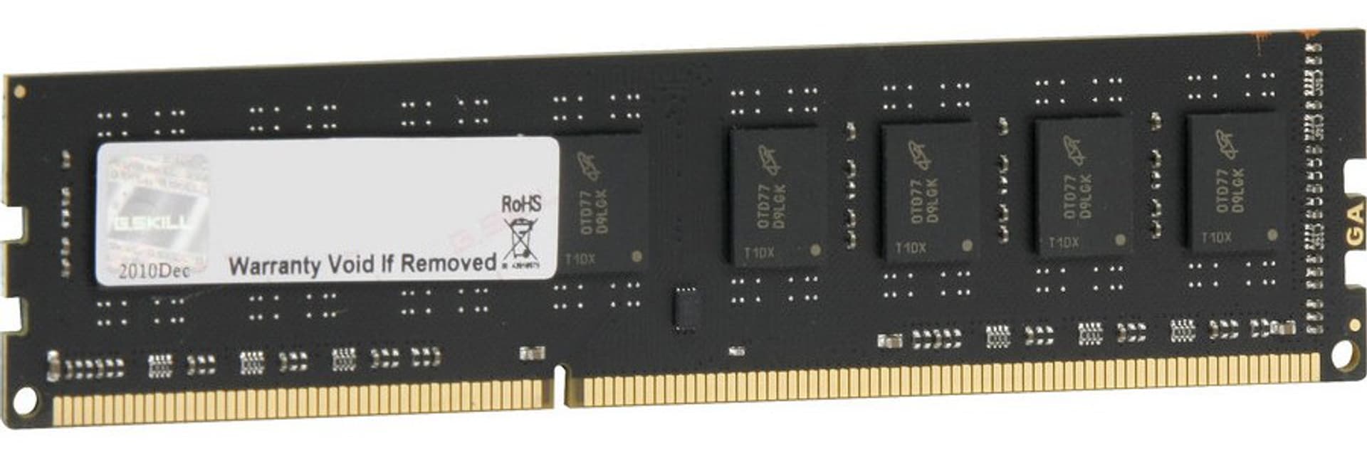 

G.SKILL DDR3 NS 4GB 1333MHZ BULK 1 RANK F3-1333C9S-4GNS