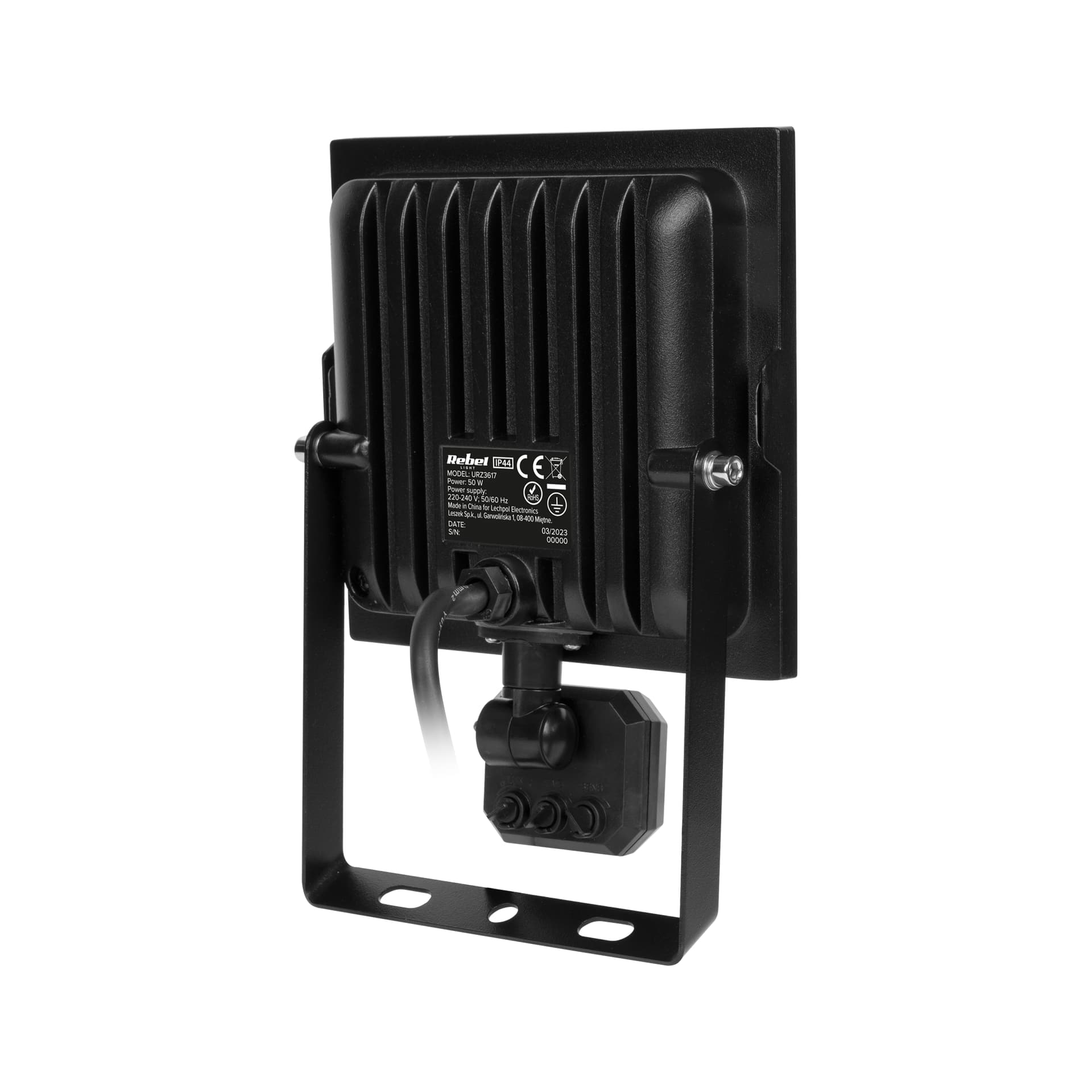 

Reflektor LED 50W z sensorem zmierzchu i ruchu, 4000K, 230V