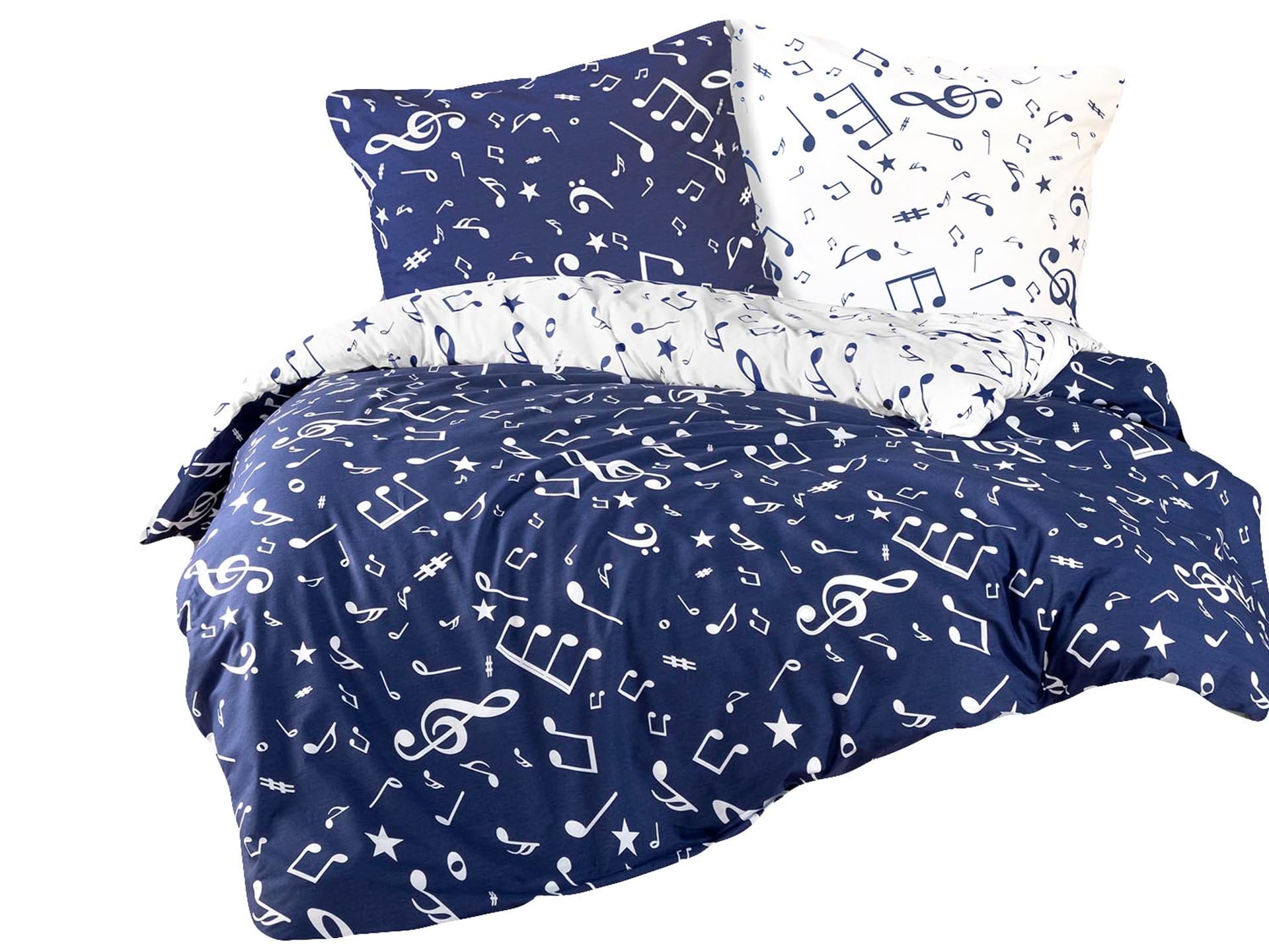 

Pościel bawełniana MAJOR NAVY BLUE/200x220 COTTONLOVE EXCLUSIVE