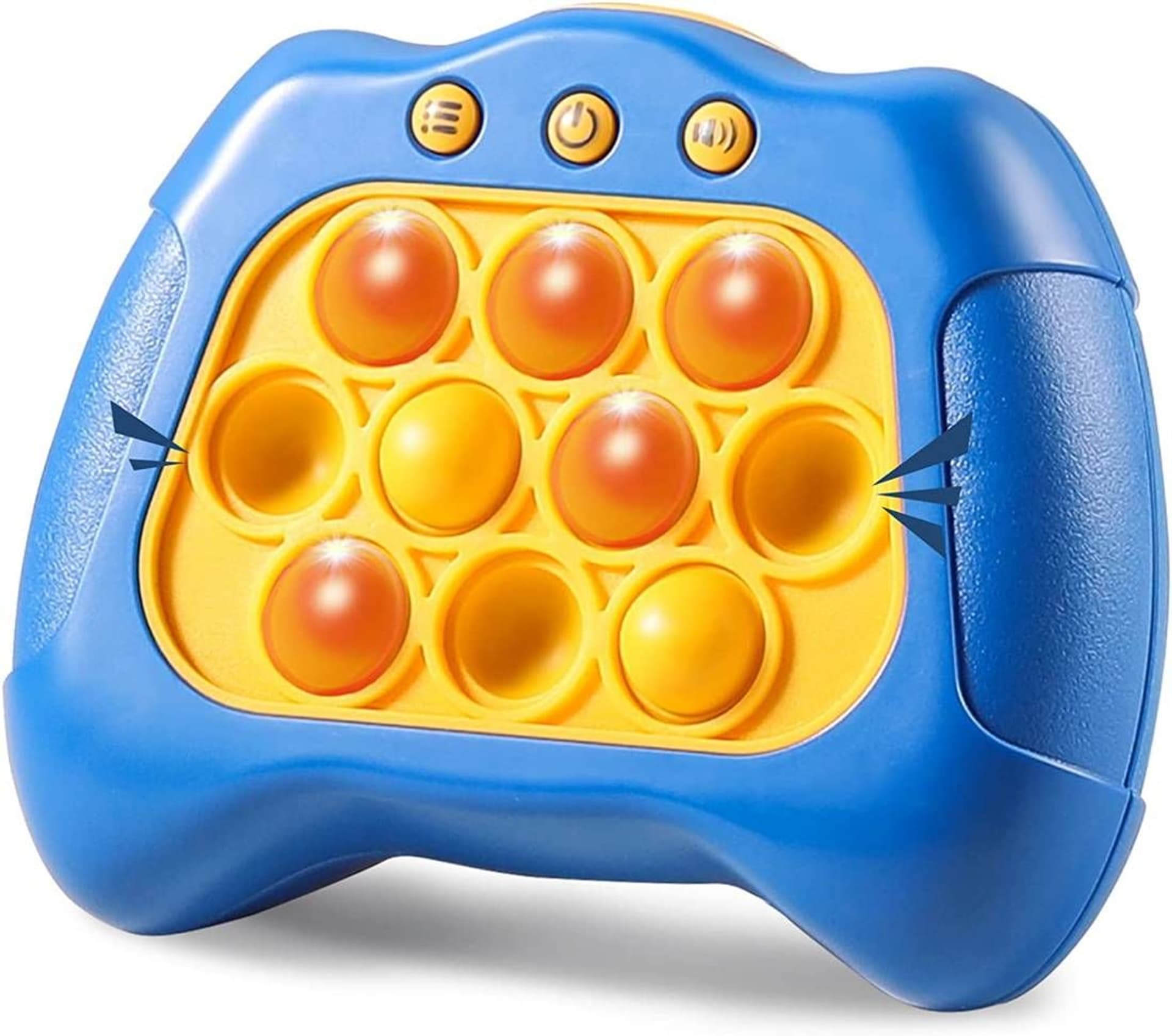 

Zabawka Antystresowa Quick Push Bubbles niebiesko-żółte