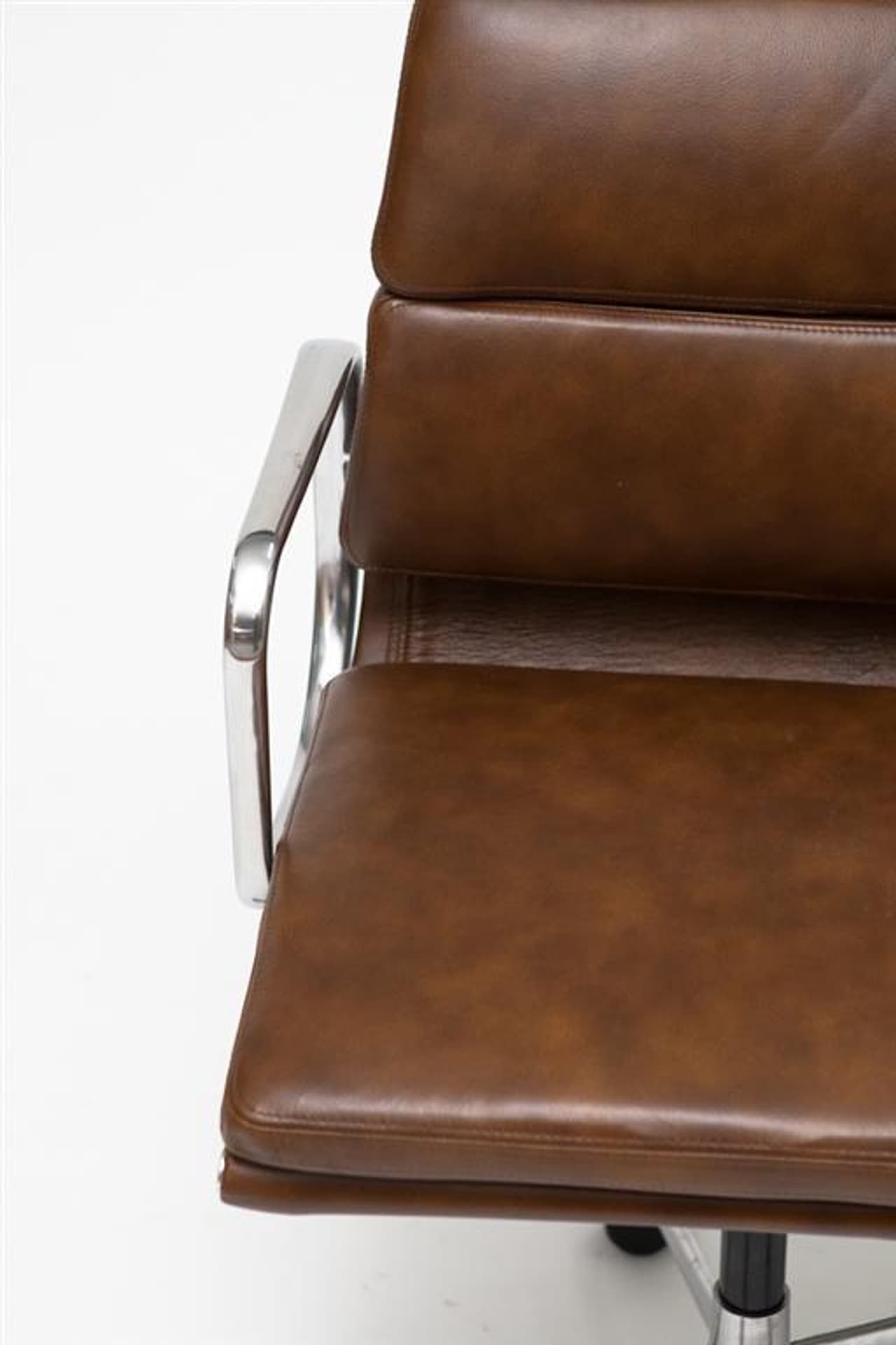 

Fotel biurowy CH2171 brązowa skóra chrom (Kolor coffee)
