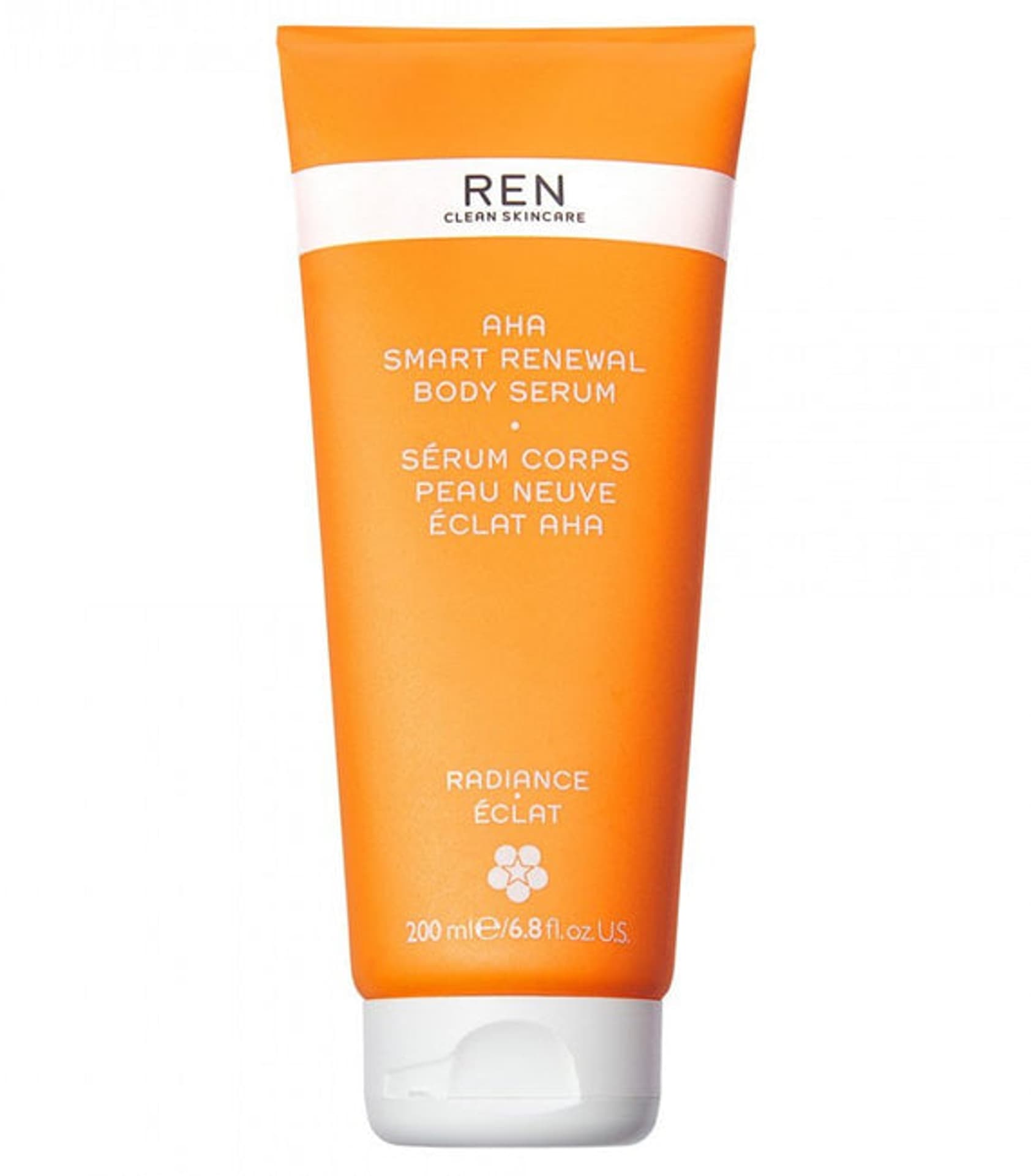 

REN AHA Smart Renewal Body Serum delikatnie złuszczające serum do ciała wyrównujące koloryt skóry 200ml