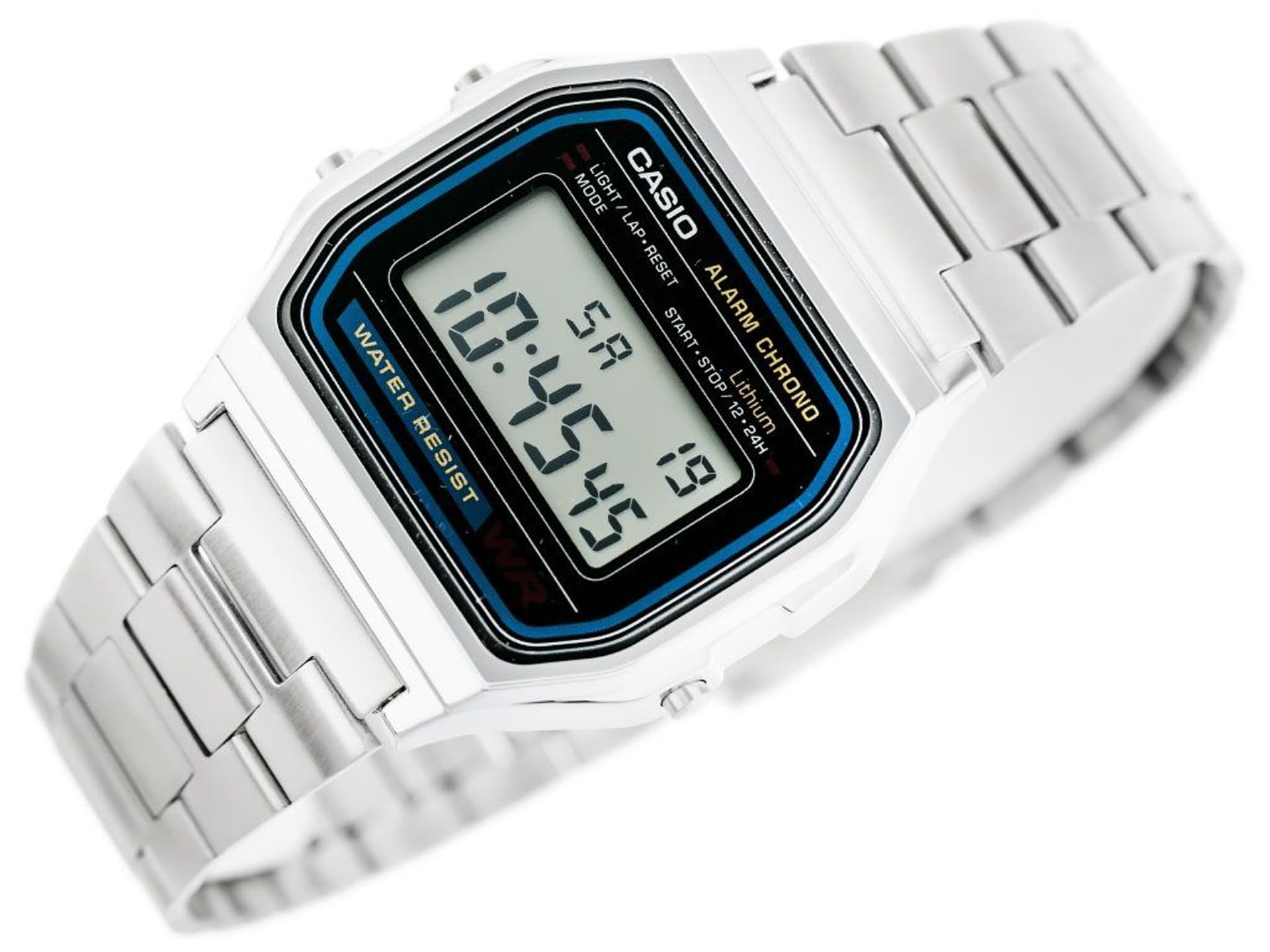 

ZEGAREK MĘSKI CASIO A158WA-1A (zd093a) - KLASYKA, Zd093a) - klasyk