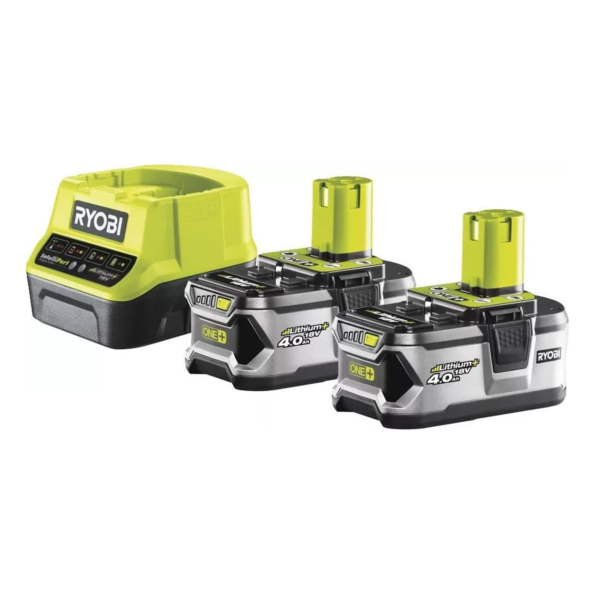 

ZESTAW STARTOWY 18V 2*4.0AH + ŁADOWARKA