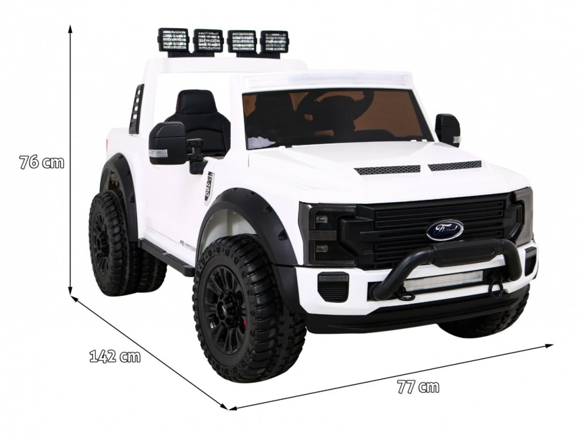 

Pojazd Ford Super Duty Biały