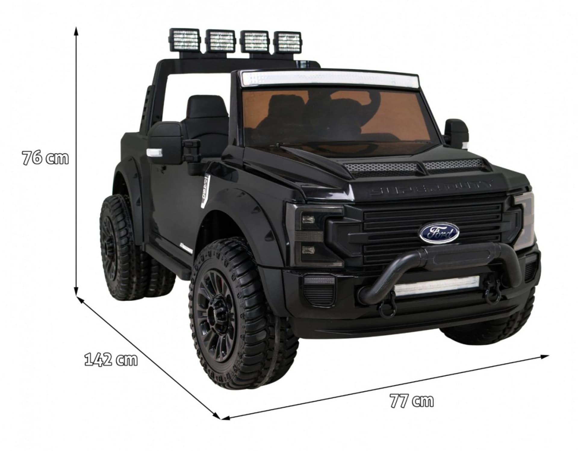 

Pojazd Ford Super Duty Czarny