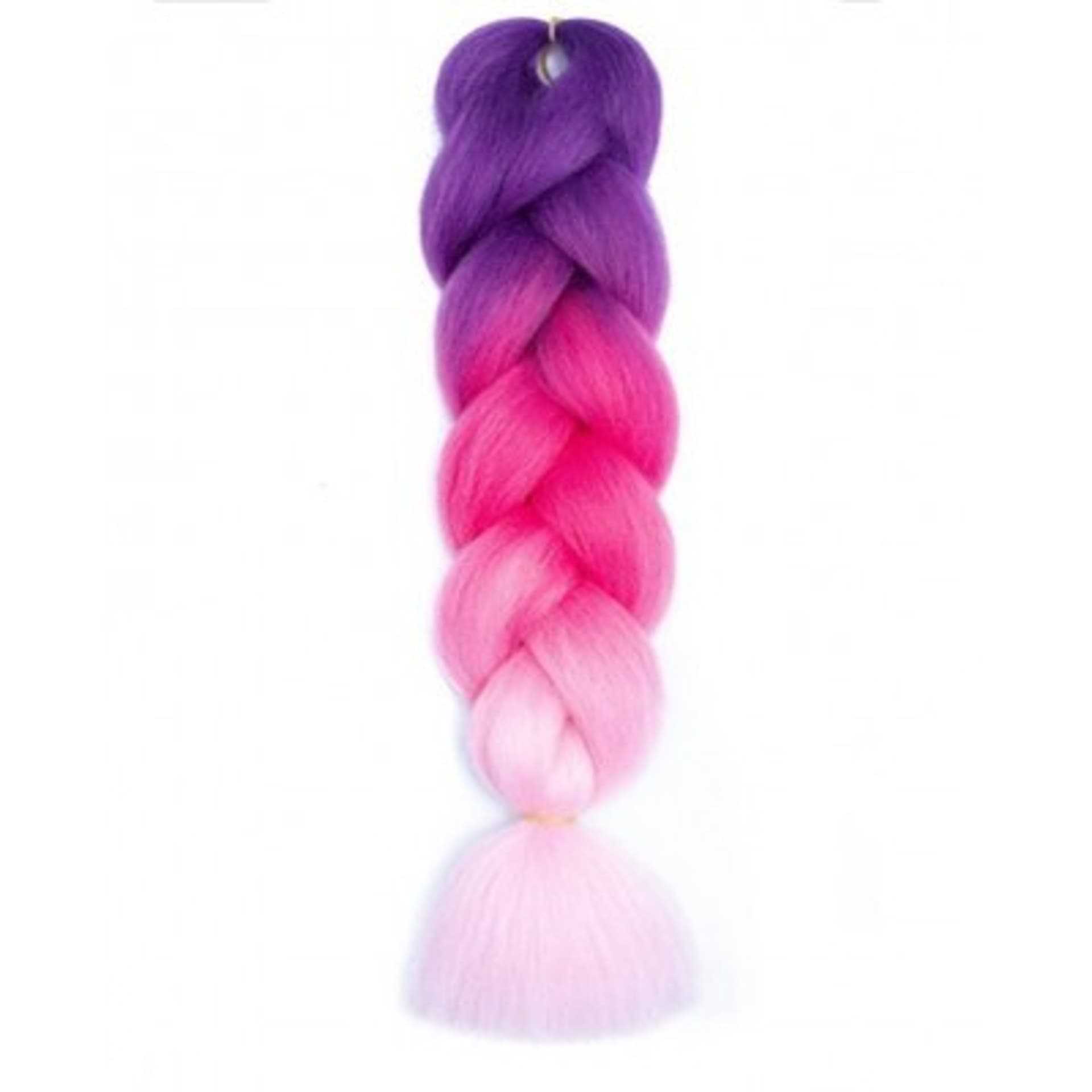 

Syntetyczne włosy 120 cm gęste ombre WLS04