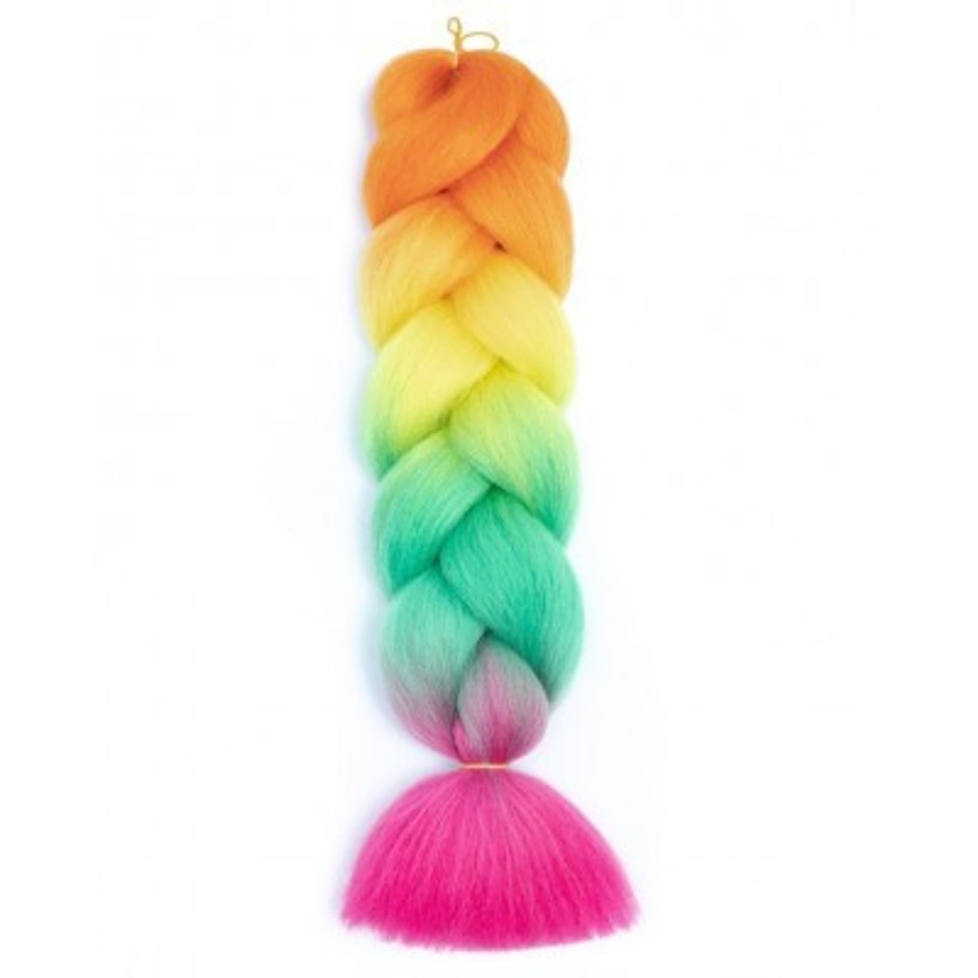 

Syntetyczne włosy 120 cm gęste ombre WLS03