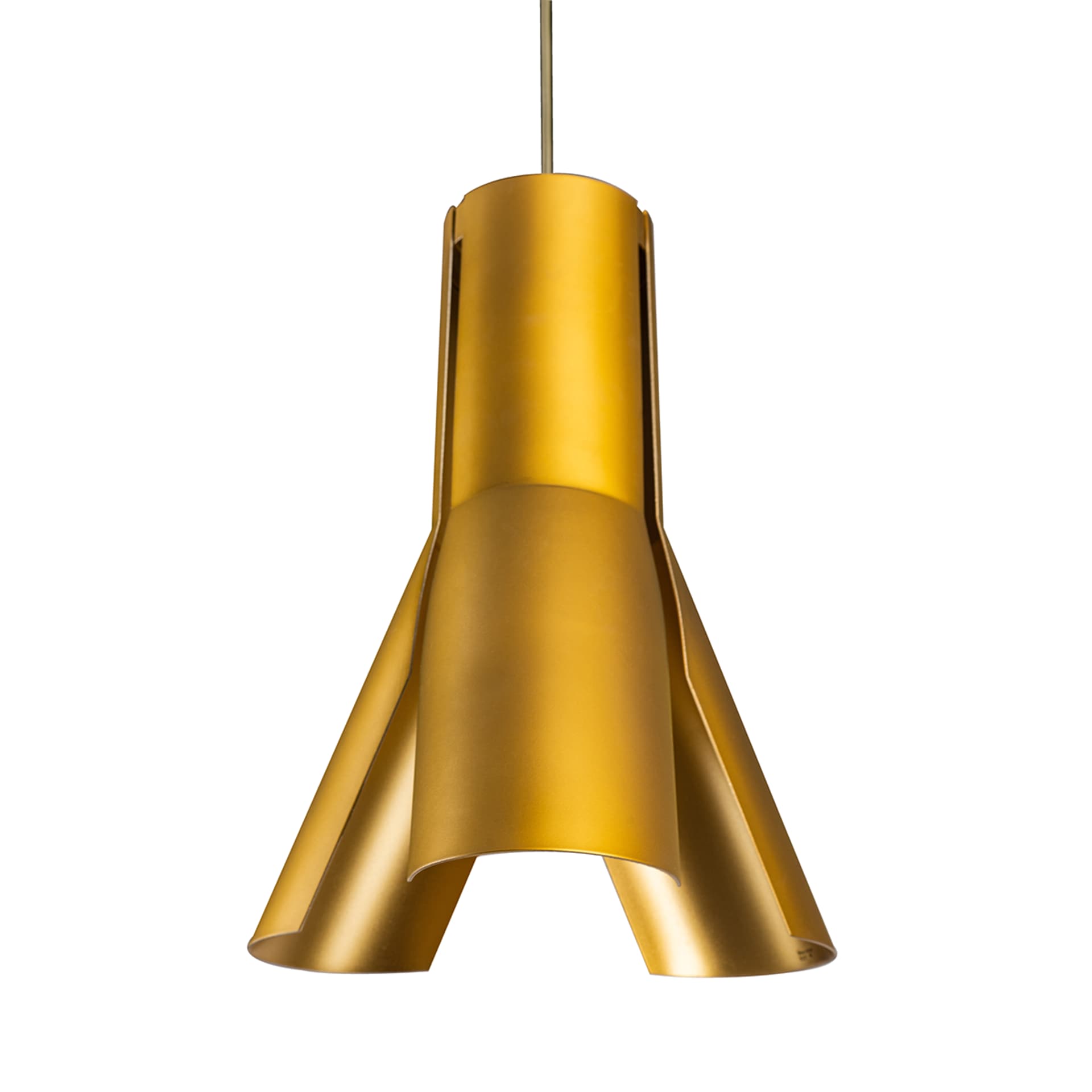 

Złota lampa wisząca Origami Design No.1 (Kolor Złoty, Możliwość ściemniania tak)