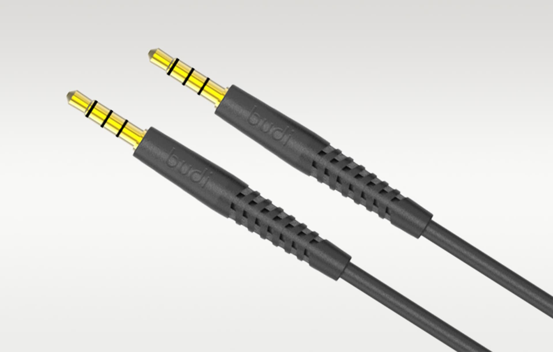 

Kabel AUX mini jack 3.5mm do mini jack 3.5mm Budi, 1.2m (czarny)