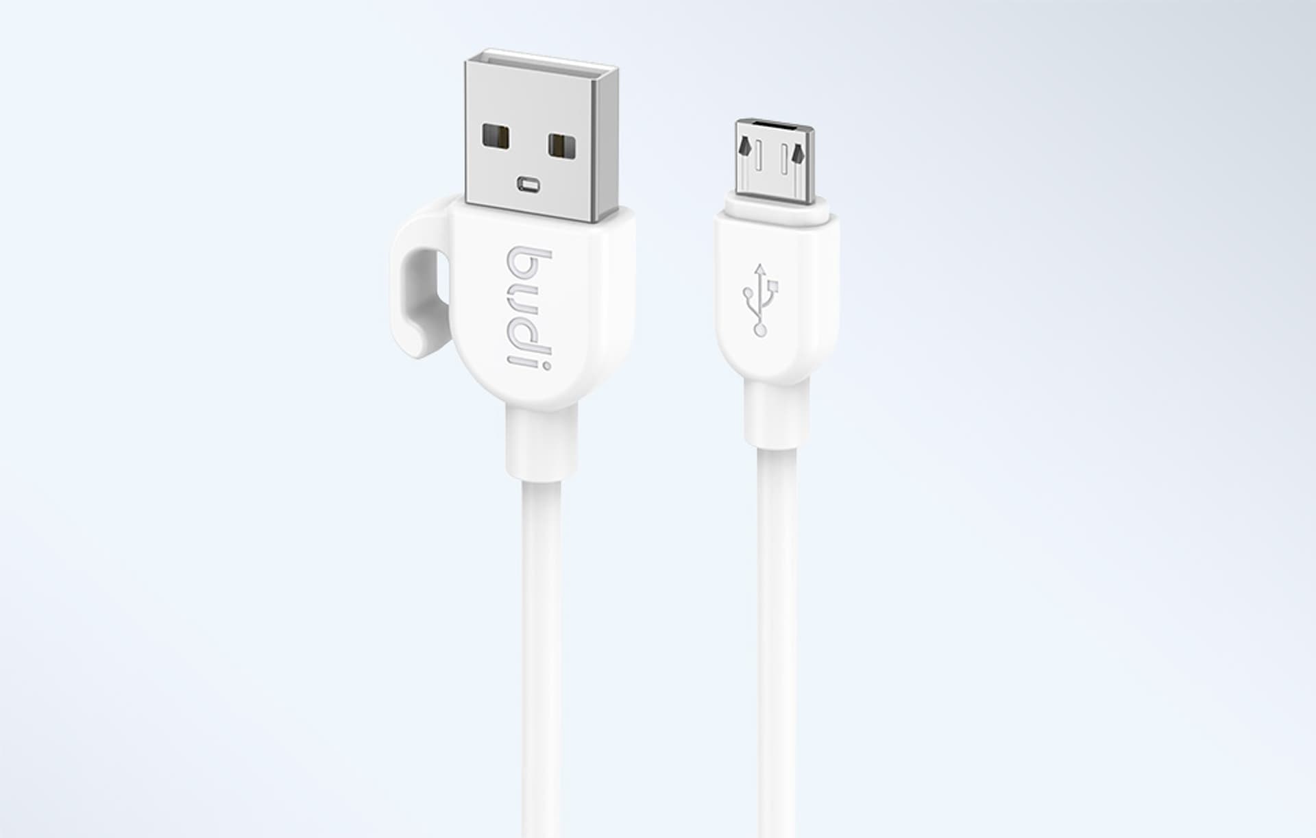 

Kabel micro USB Budi 2.4A 1m