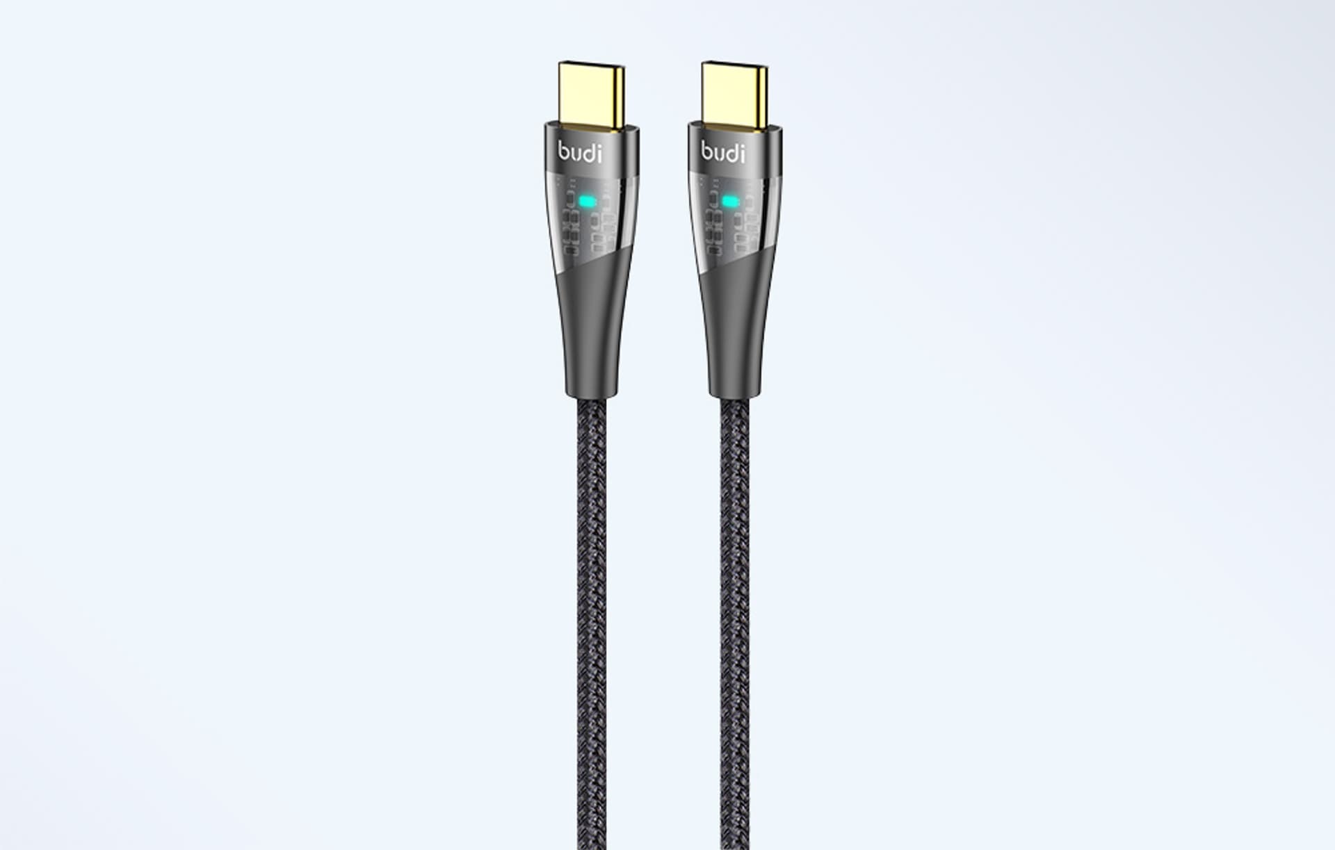 

Kabel USB-C do USB-C Budi 217TT, 65W, 1.5m (czarny)