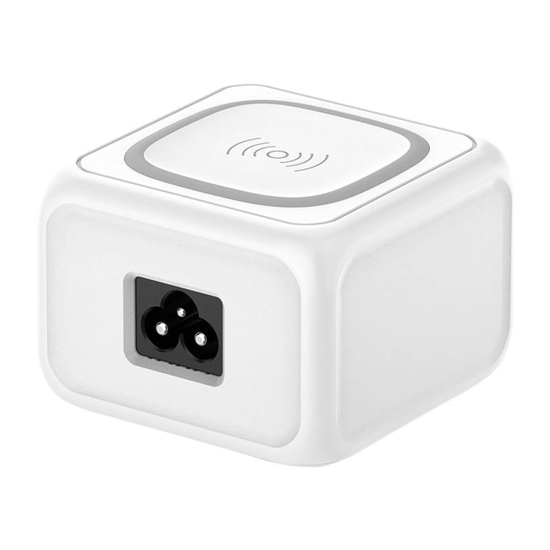 

Ładowarka indukcyjna 10W Budi 317TE, 2x USB + USB-C, 18W(biała)