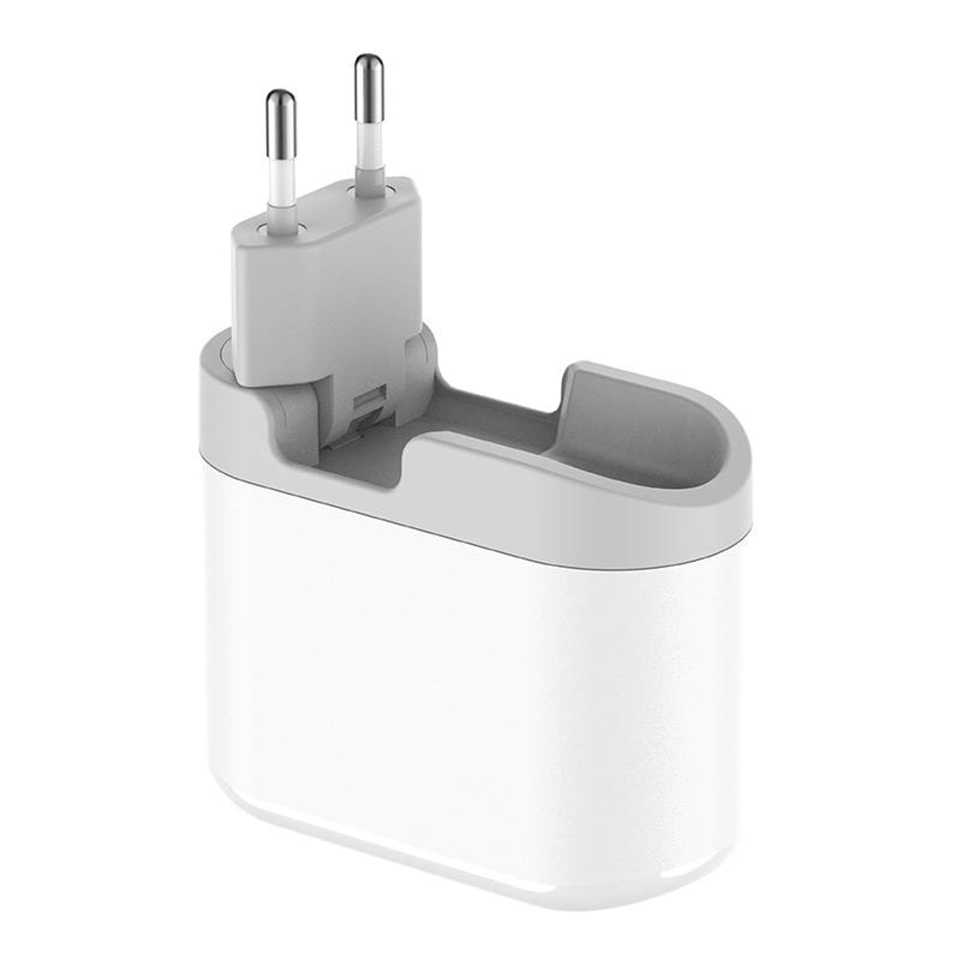 

Uniwersalna ładowarka sieciowa Budi 328E, USB + USB-C, 18W + adaptery EU/UK/US (biały)