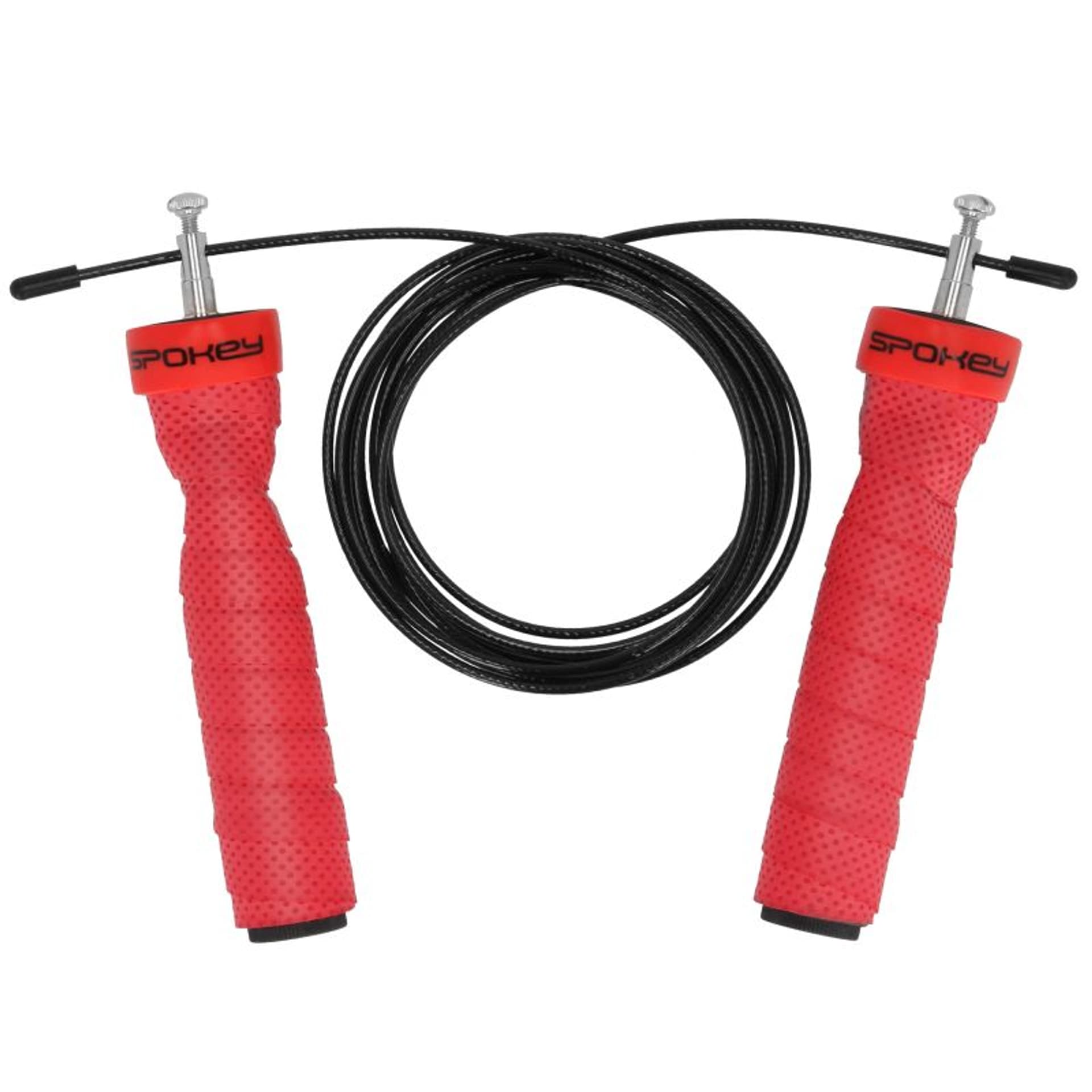 

Skakanka z łożyskami Spokey Pump Pro (kolor Czarny. Czerwony, rozmiar N/A)