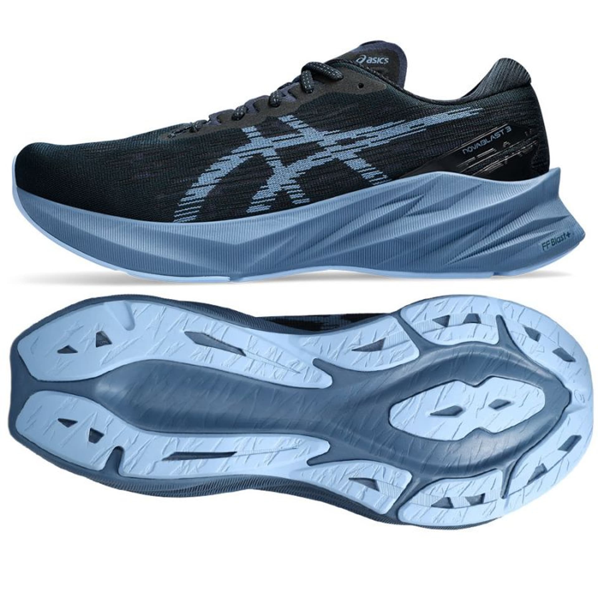 

Buty Asics Novablast 3 M 1011B458 (kolor Niebieski, rozmiar 42 1/2)