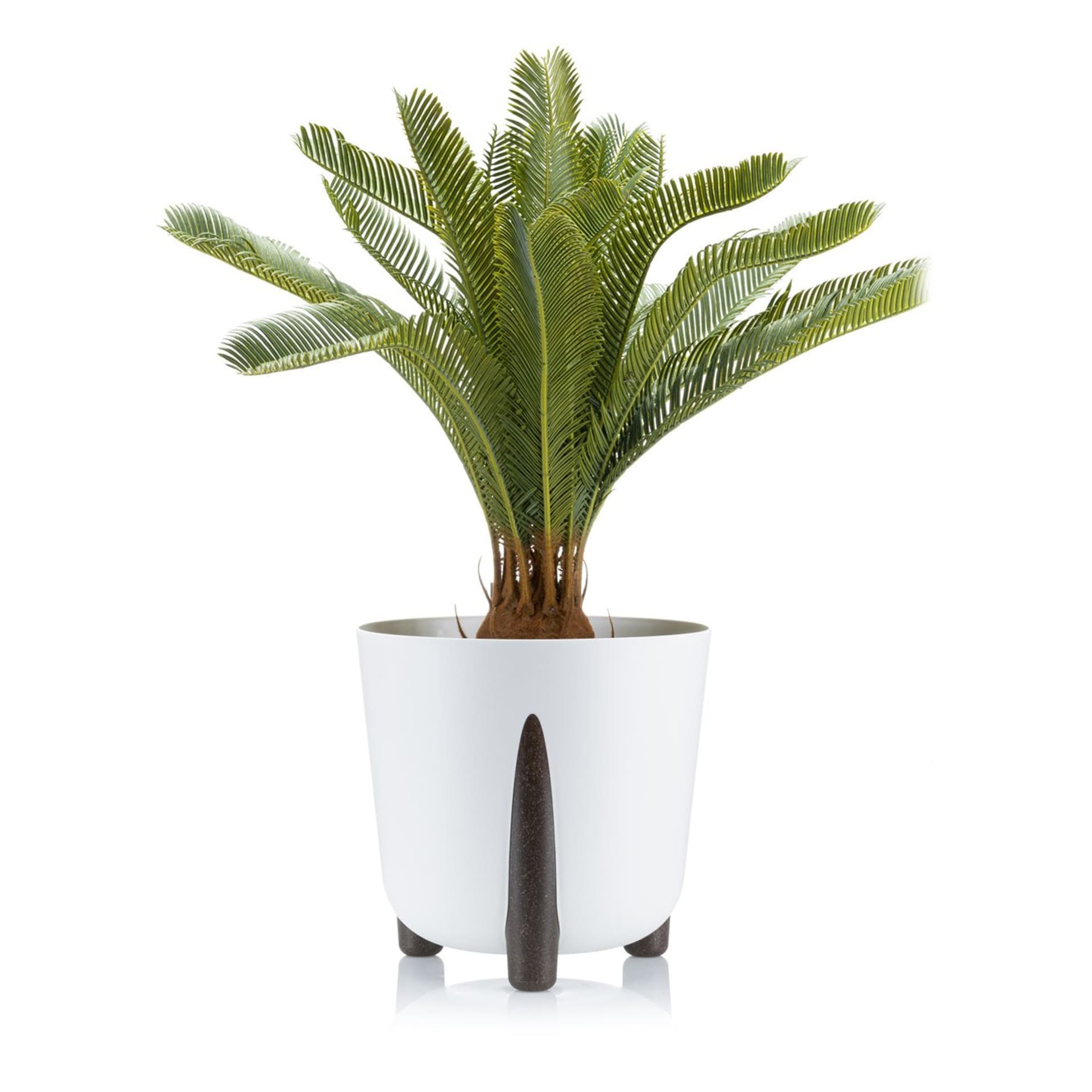 

Donica Moss ECO recykling biała 30xh28 cm