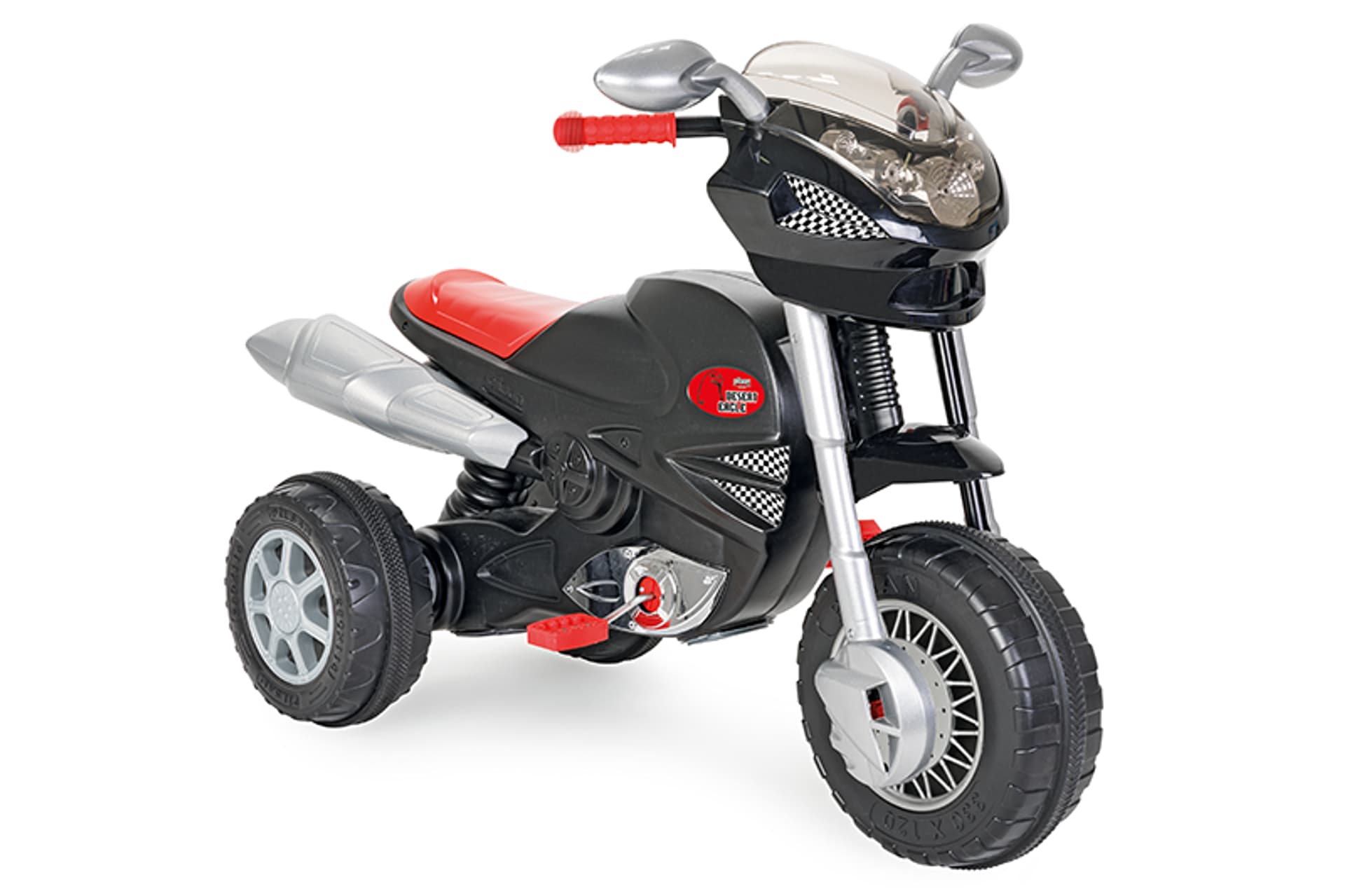 

MOTOR NA PEDAŁY TRÓJKOŁOWY CZERWONY